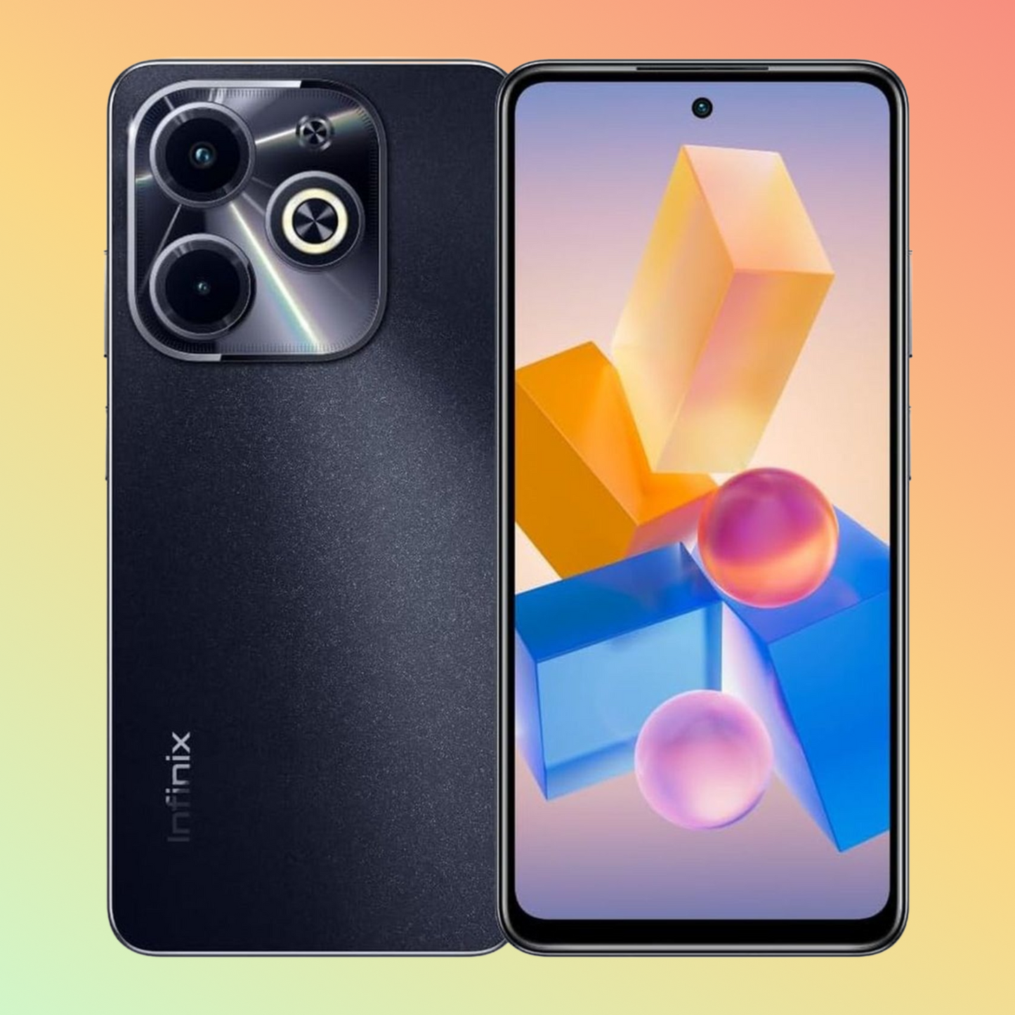 Infinix HOT 40i 128GB+4GB (4G) UAE Version (Starlit Black)