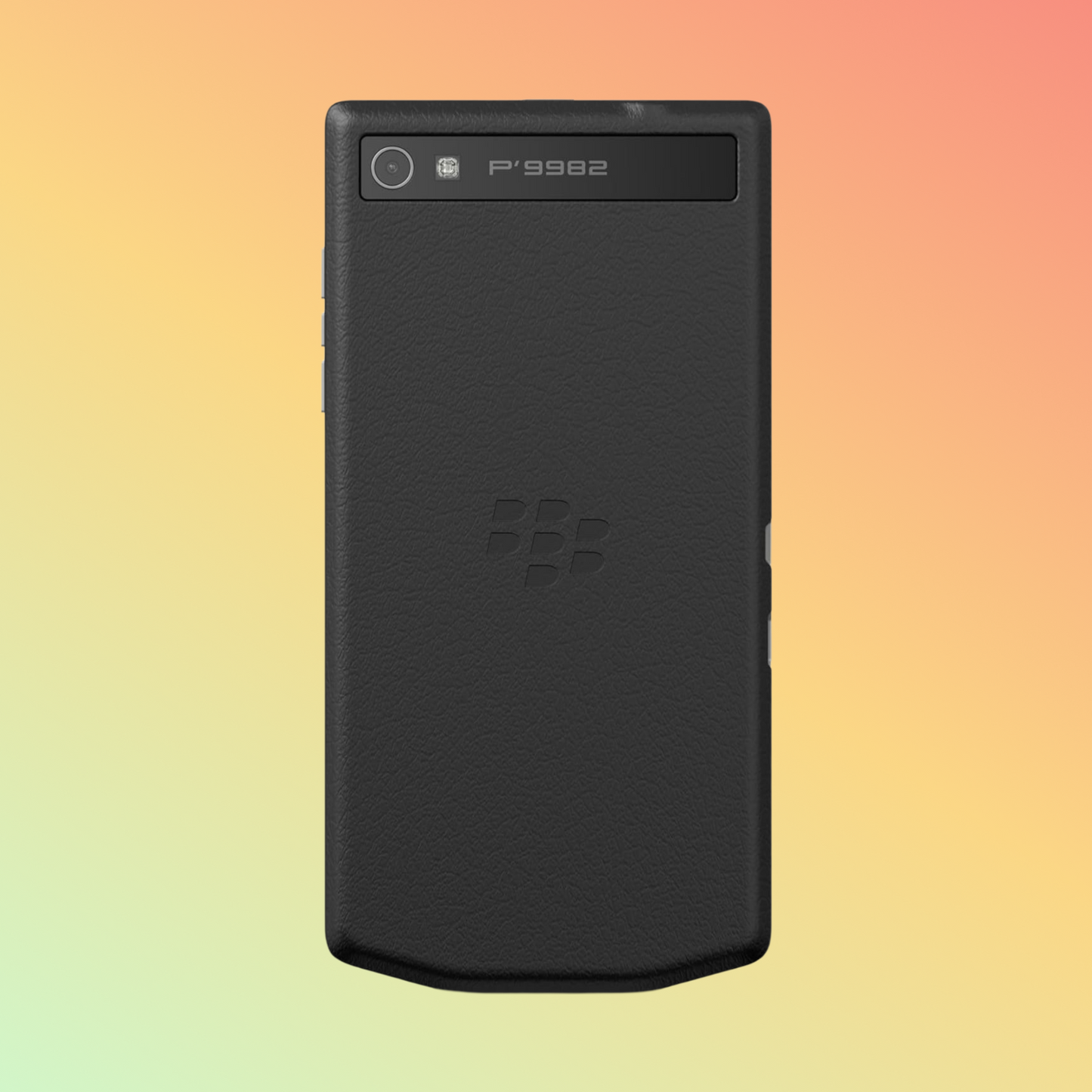  BlackBerry Porsche Design P'9982 in Dark Platinum - Back View