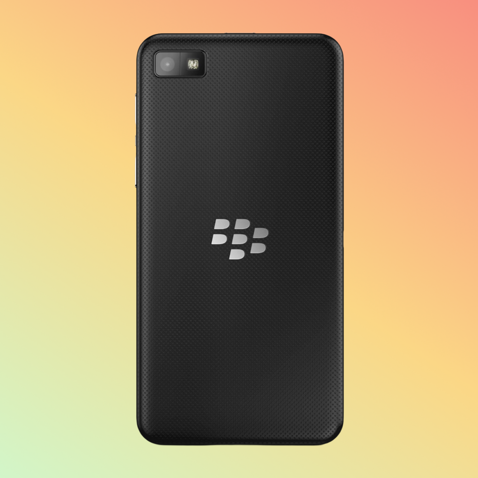 BlackBerry Z10 in Black - Back View