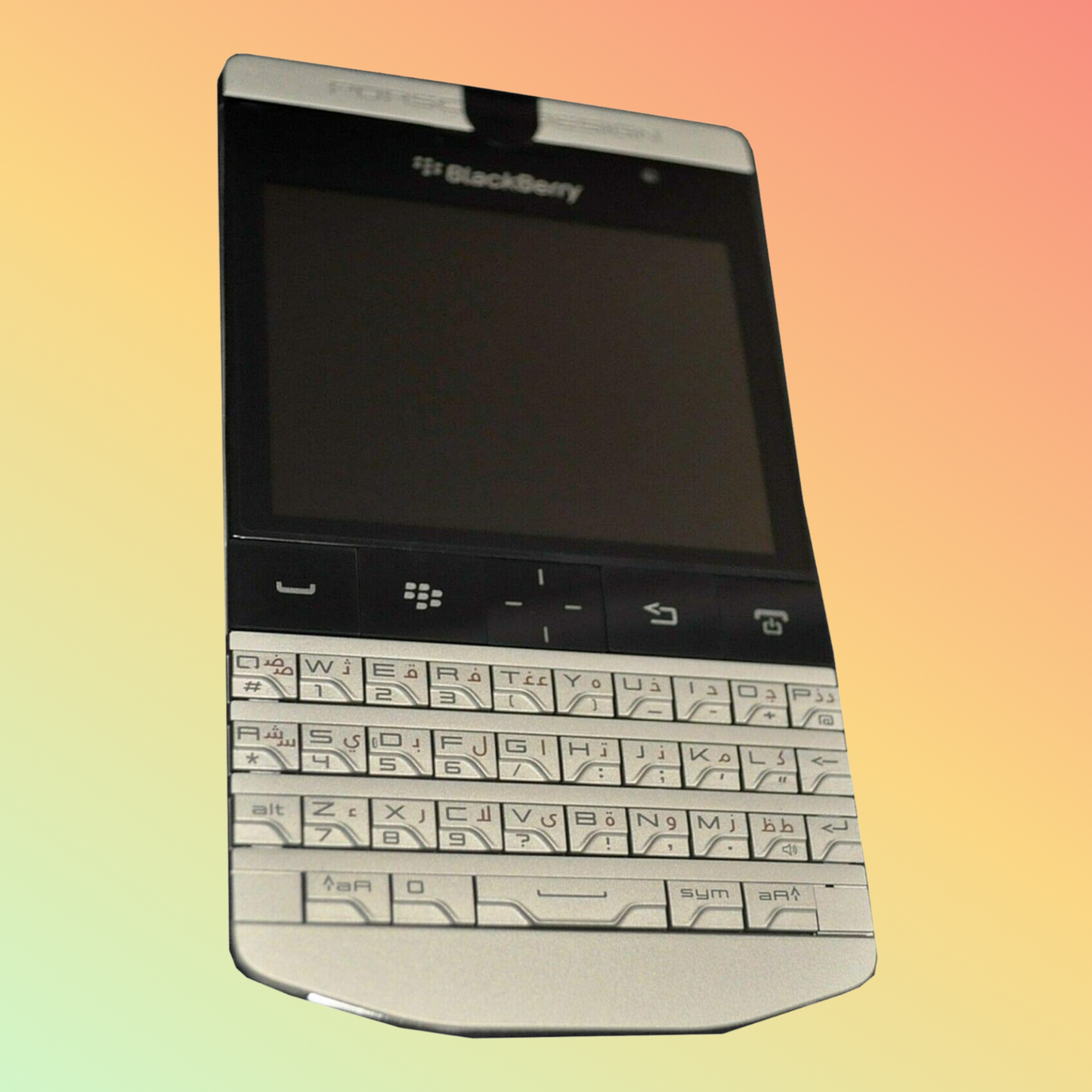 BlackBerry PRD 42113 004 in Dark Platinum - Front View 