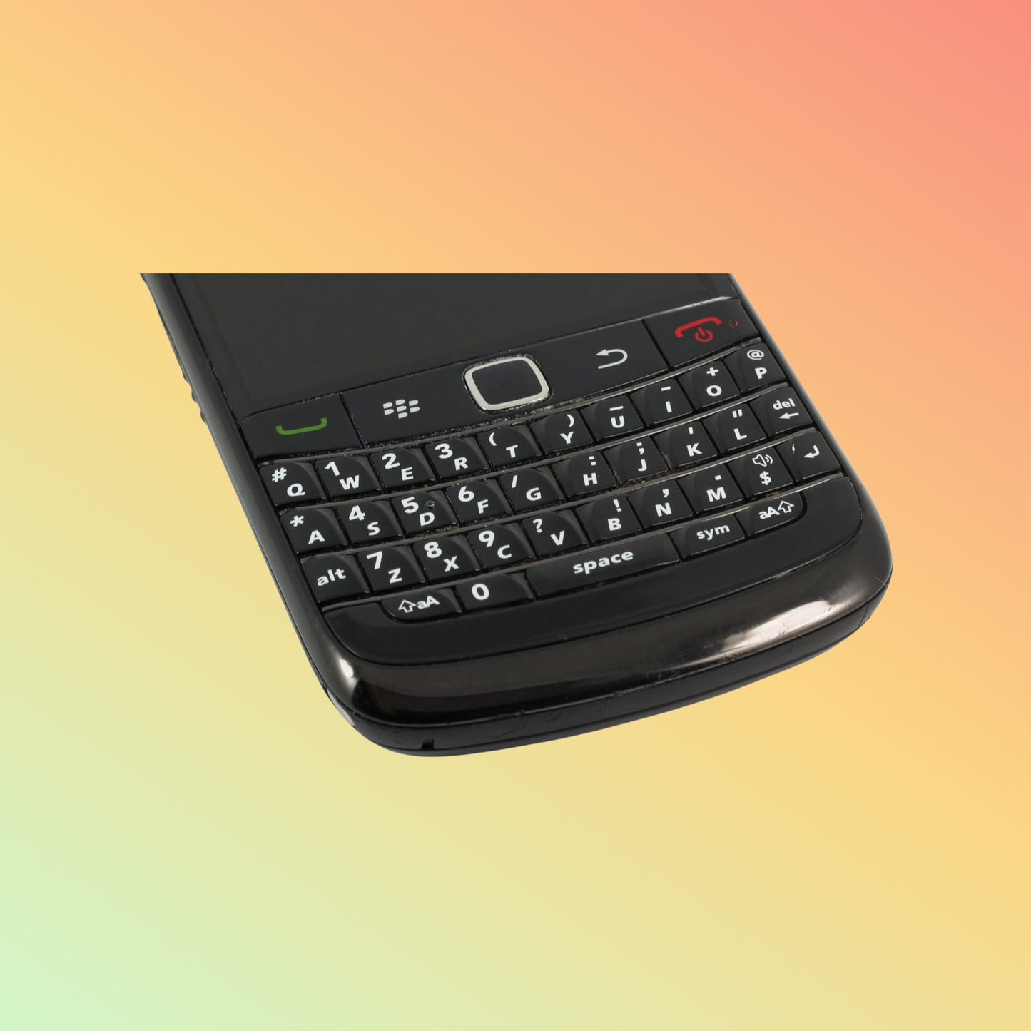 BlackBerry Bold 9780 in Black - QWERTY Keyboard