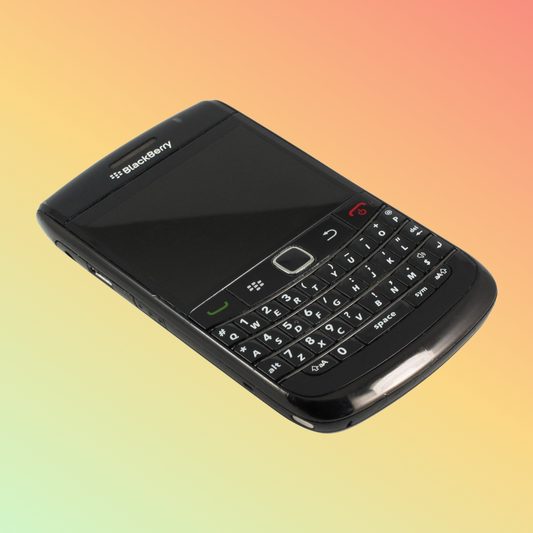 BlackBerry Bold 9780 in Black - Front View