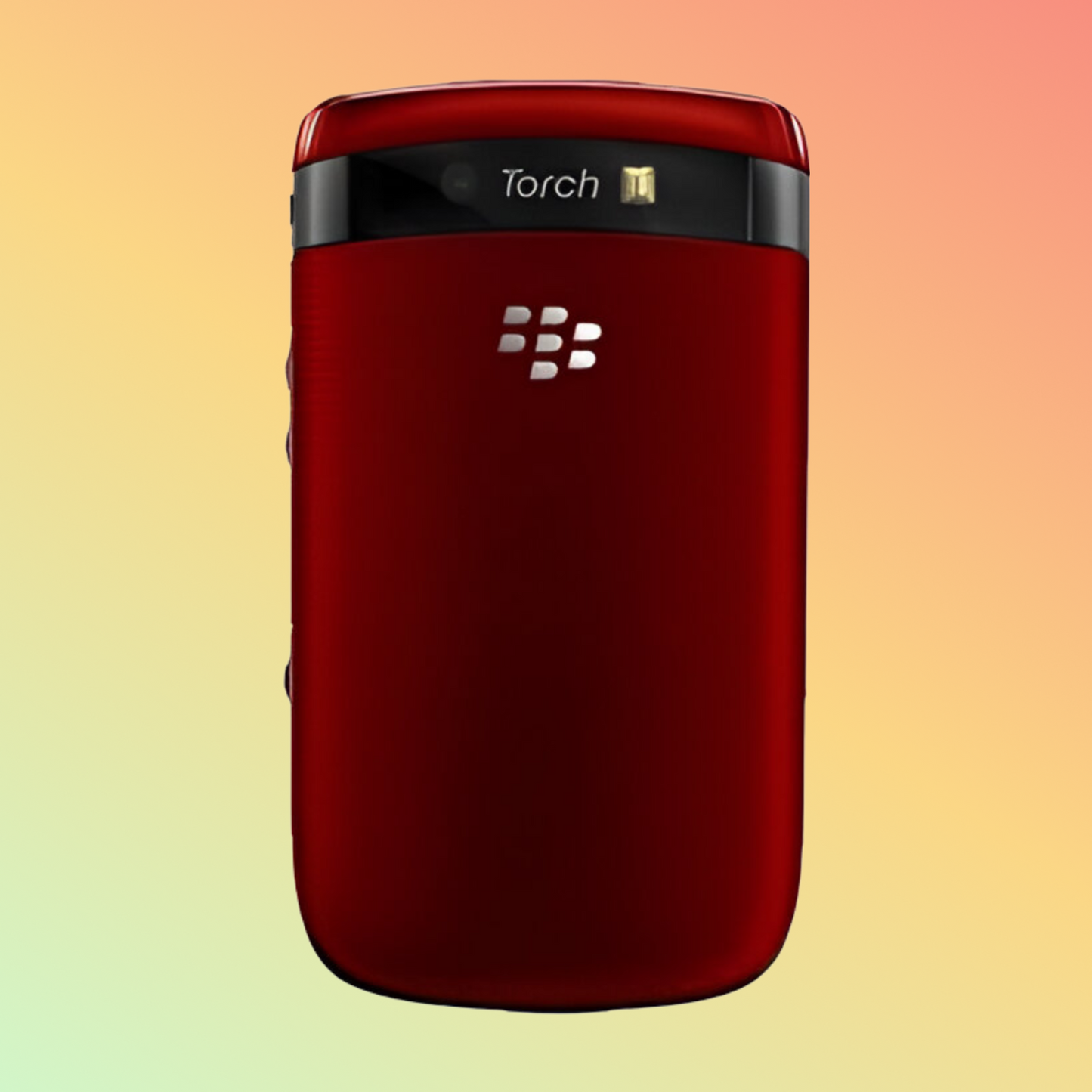 BlackBerry Torch 9800 Rdg71Uw Qwerty Factory Unlocked 3G Cell Phone Red