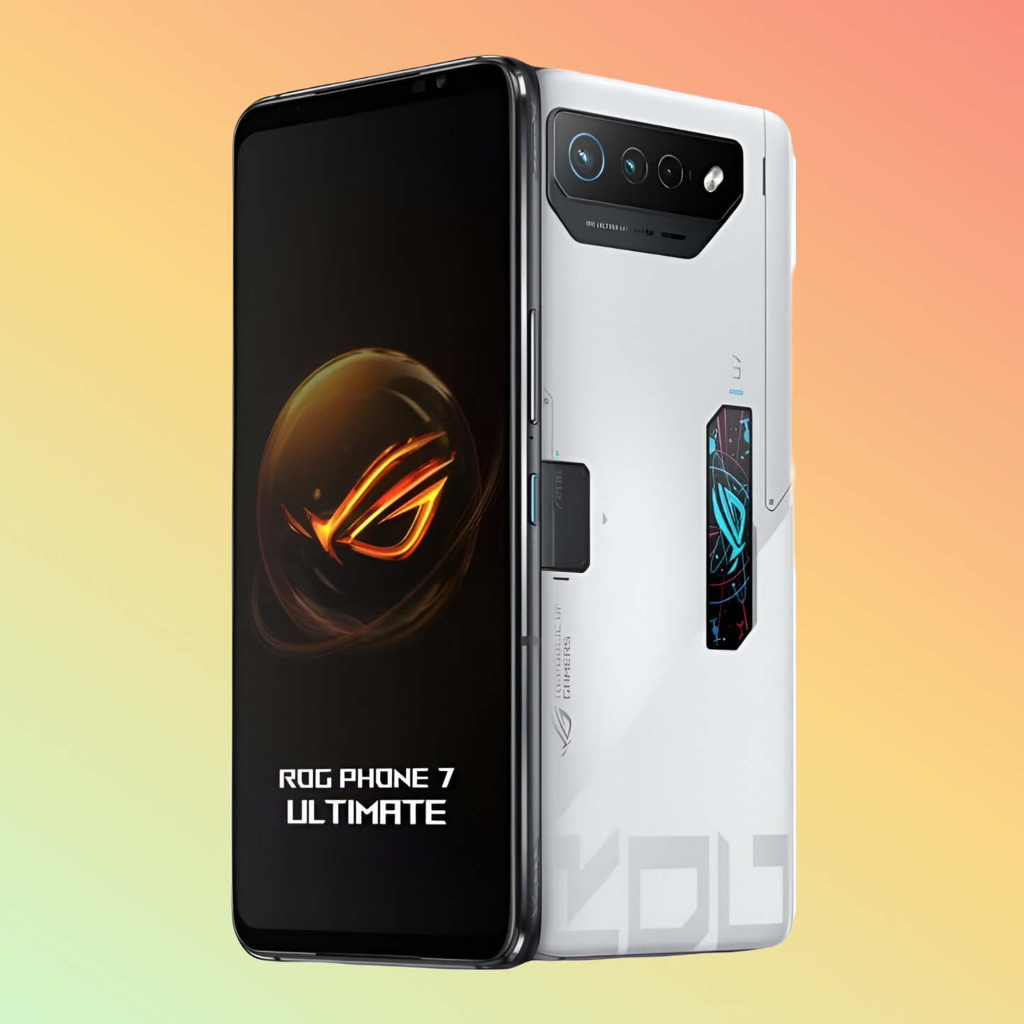 ASUS ROG Phone 7 Ultimate Dual-SIM 512GB ROM + 16GB RAM Factory Unlocked (Storm White)