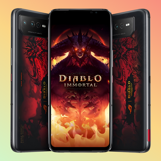 Asus Rog Phone 6 DIABLO IMMORTAL EDITION 512GB ROM + 16GB RAM Factory Unlocked (Black)