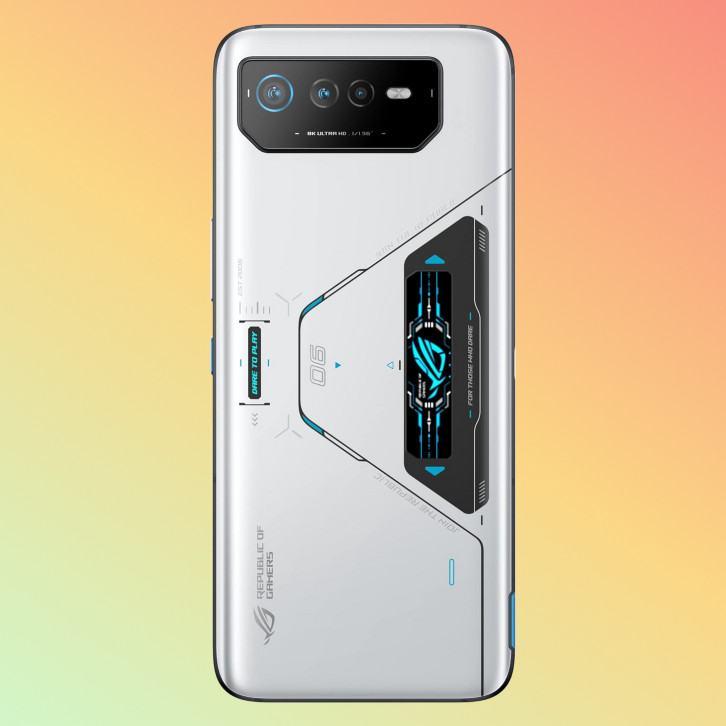 Asus Rog Phone 6 Pro Dual-SIM 512GB ROM + 18GB RAM Factory Unlocked (White)