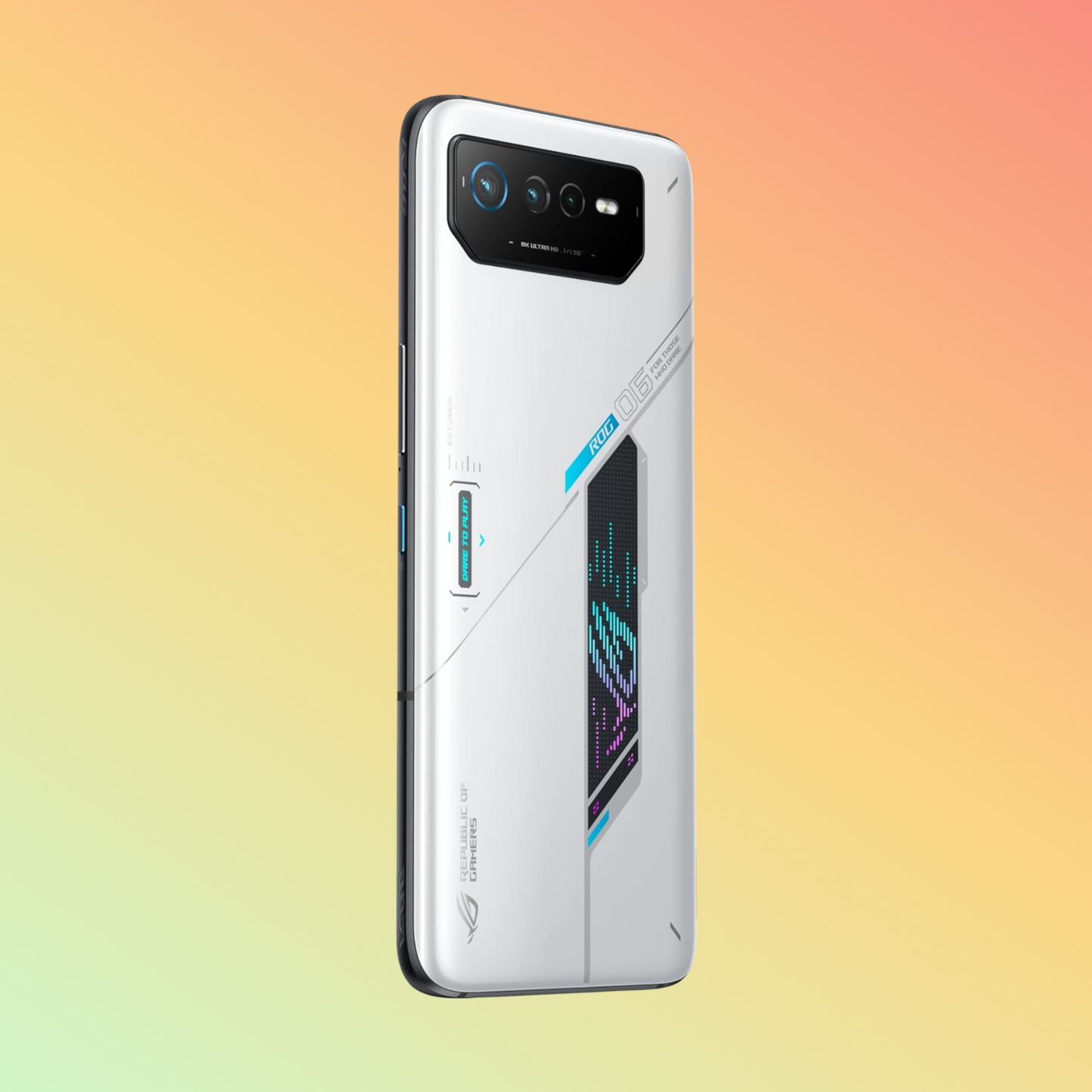 Asus Rog Phone 6 Dual-SIM 256GB ROM + 12GB RAM Factory Unlocked (White)