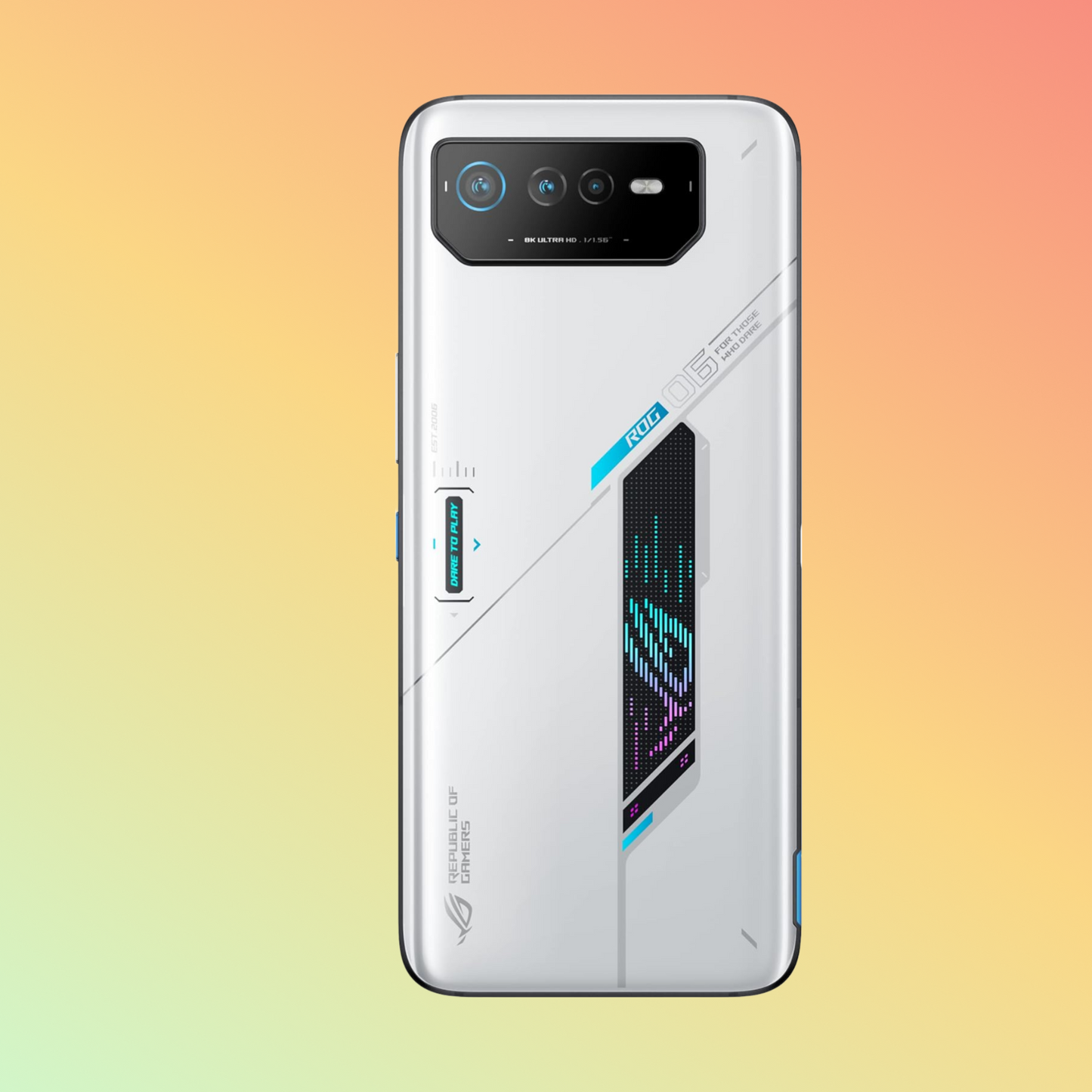 Asus Rog Phone 6 Dual-SIM 256GB ROM + 12GB RAM Factory Unlocked (White)