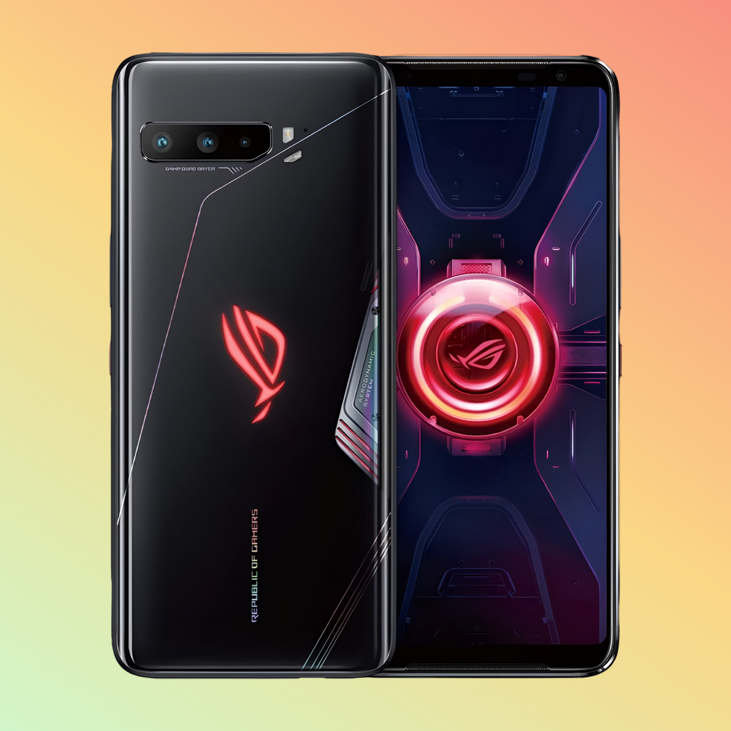 ASUS ROG Gaming Phone 3 (Elite Edition) ZS661KS 512GB ROM + 16GB RAM Factory Unlocked (Black)