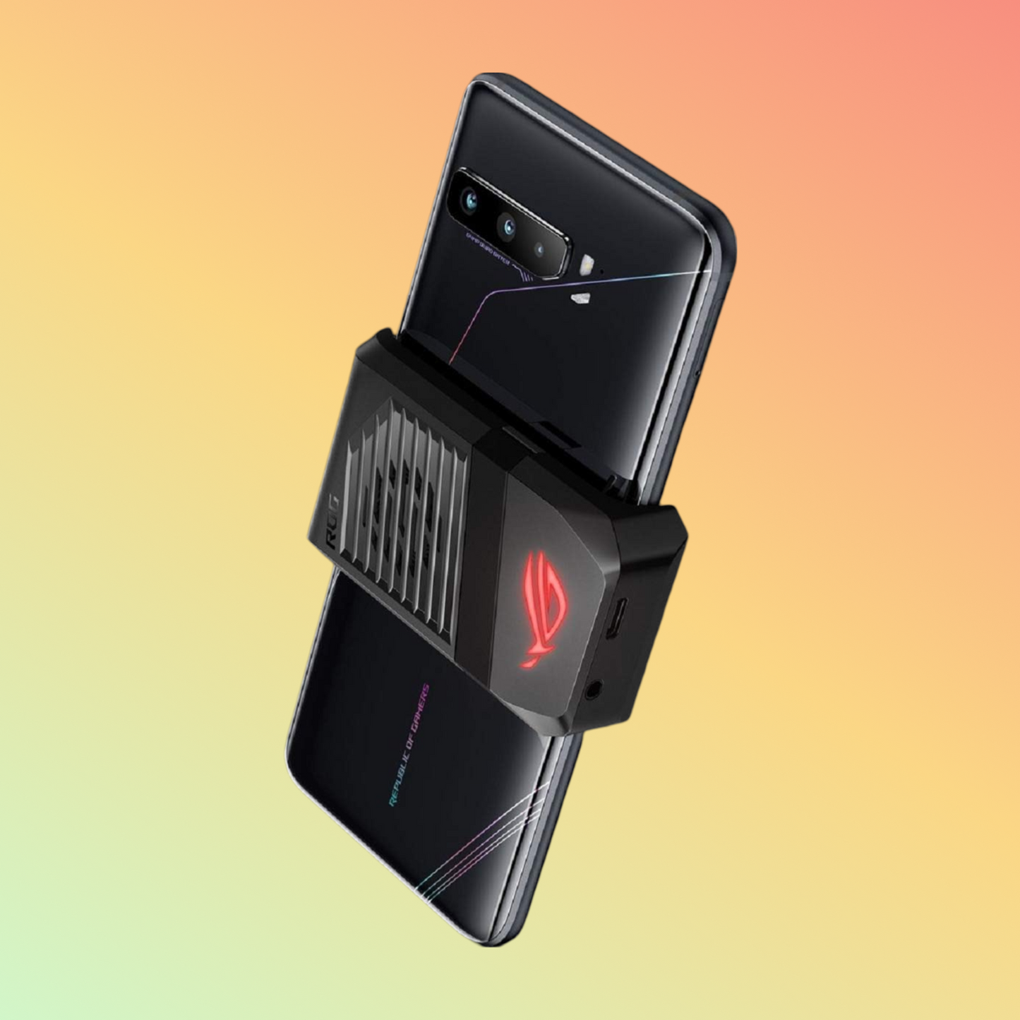 ASUS ROG Gaming Phone 3 (Elite Edition) ZS661KS 512GB ROM + 16GB RAM Factory Unlocked (Black)
