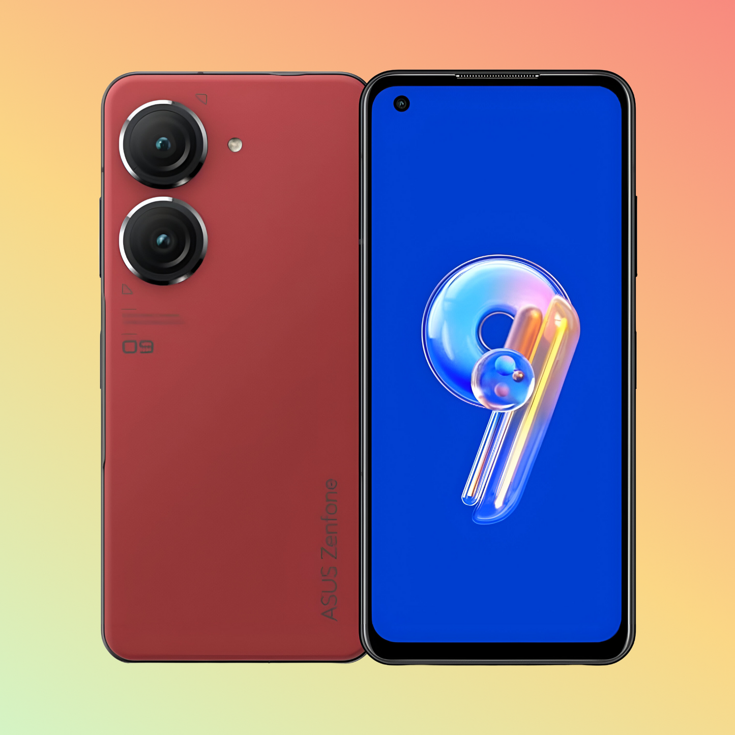 Asus Zenfone 9 Ai2202 DUAL-SIM 128GB ROM + 8GB RAM Factory Unlocked (Red)