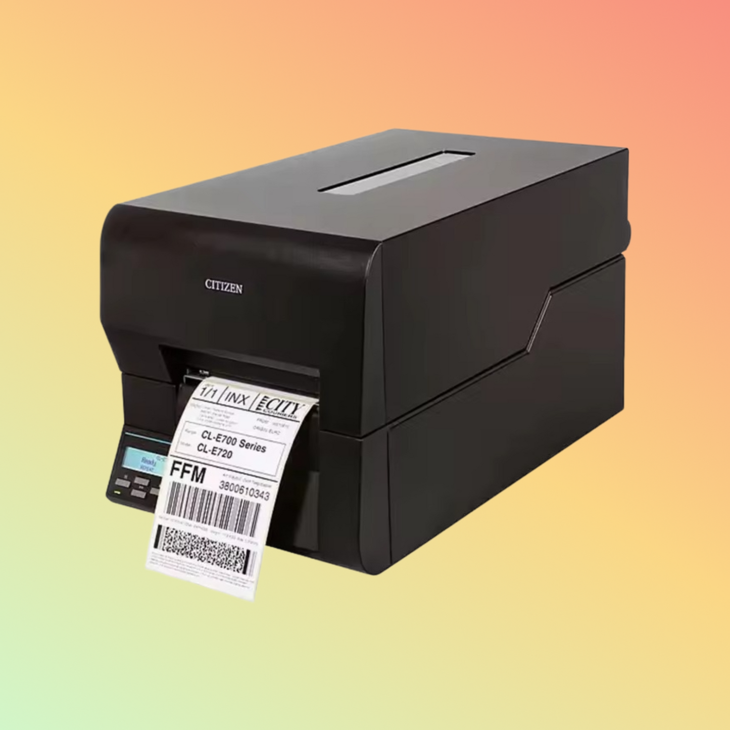 Citizen CL-S621 4 inch 112mm Desktop Thermal Transfer Adhesive Sticker Thermal Printer