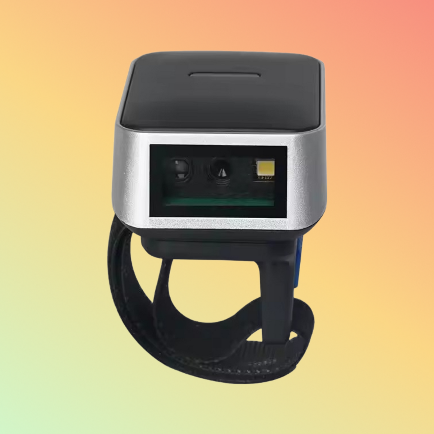 Hands Free Plug and Play Portable Wireless USB Interface Ring Type 1D 2D Barcode Scanner