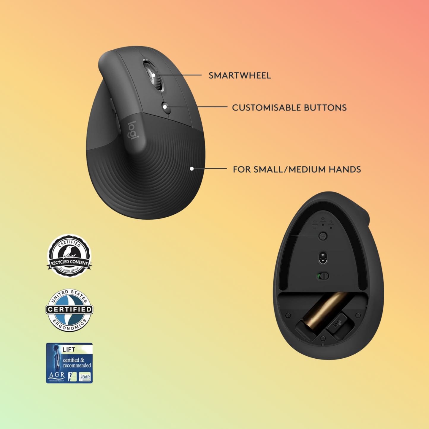 Logitech Ergo Series LIFT FOR BUSINESS