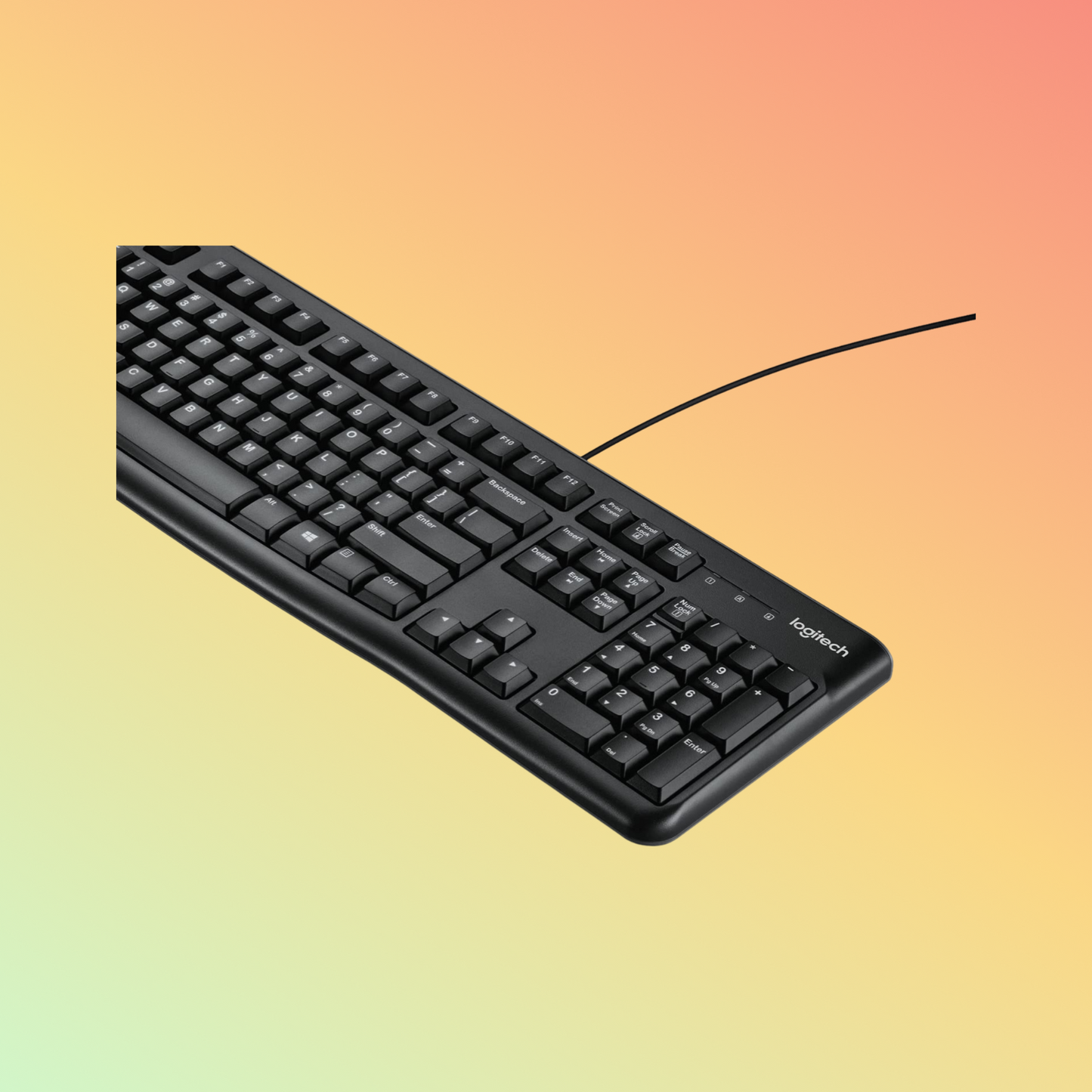 Logitech MK120 Corded Keyboard and Mouse Combo