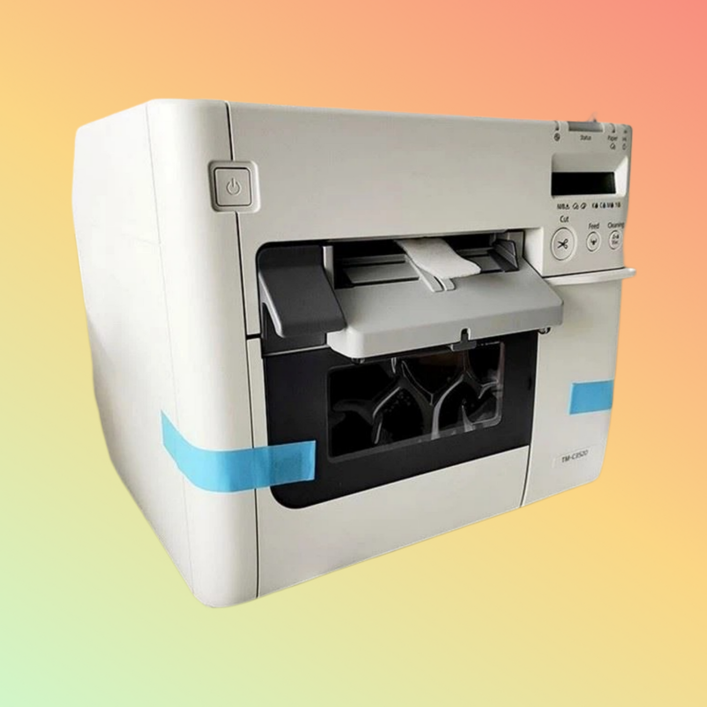Inkjet Label Printer Roll To Roll 4 Color/CMYK