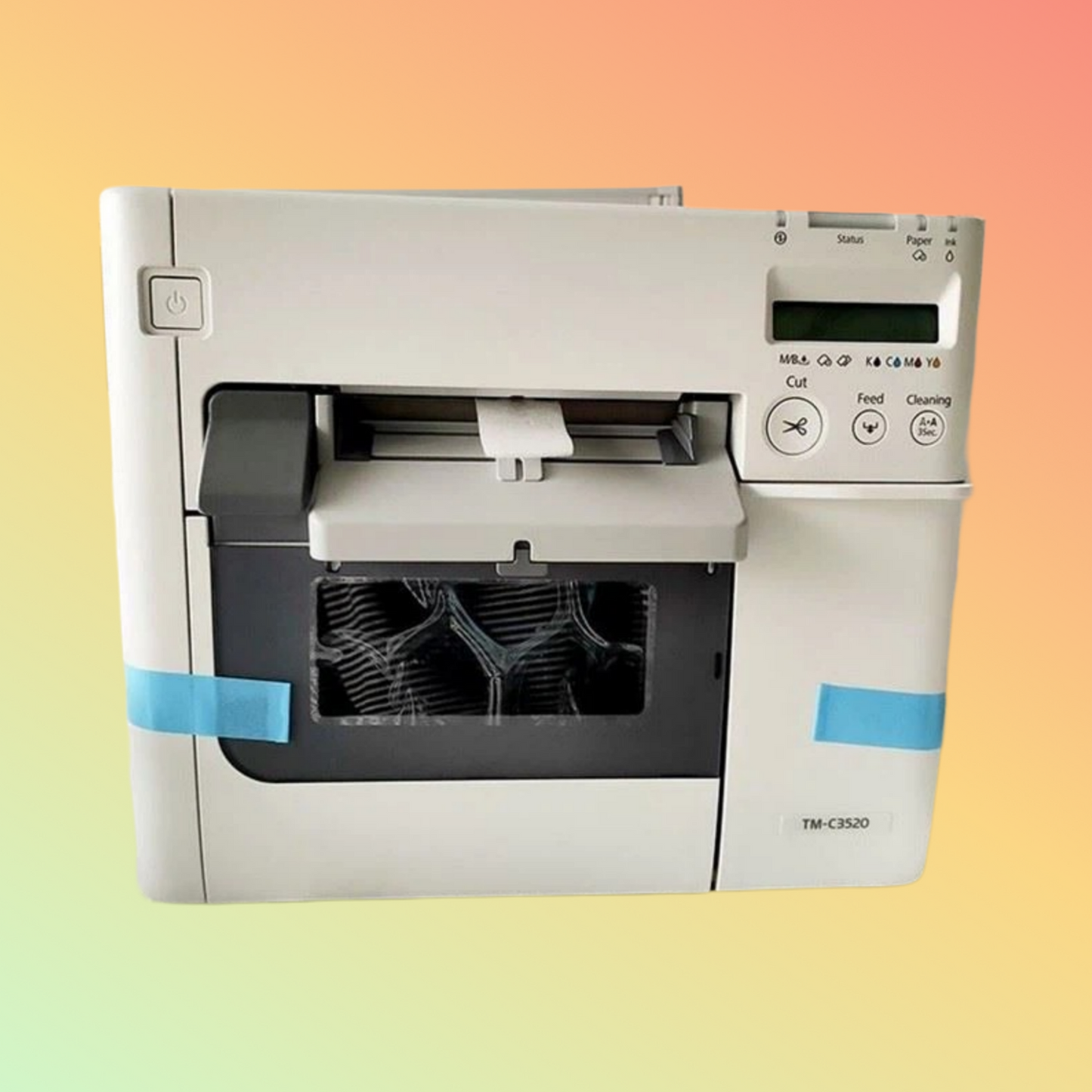 Inkjet Label Printer Roll To Roll 4 Color/CMYK