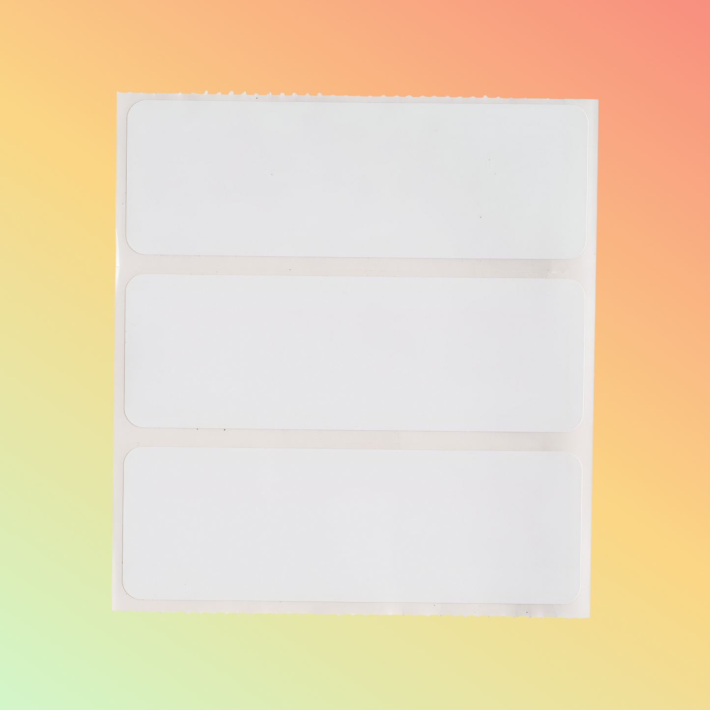 Harsh Enviro Polyester Labels for 1" Core - 0.5"x1"