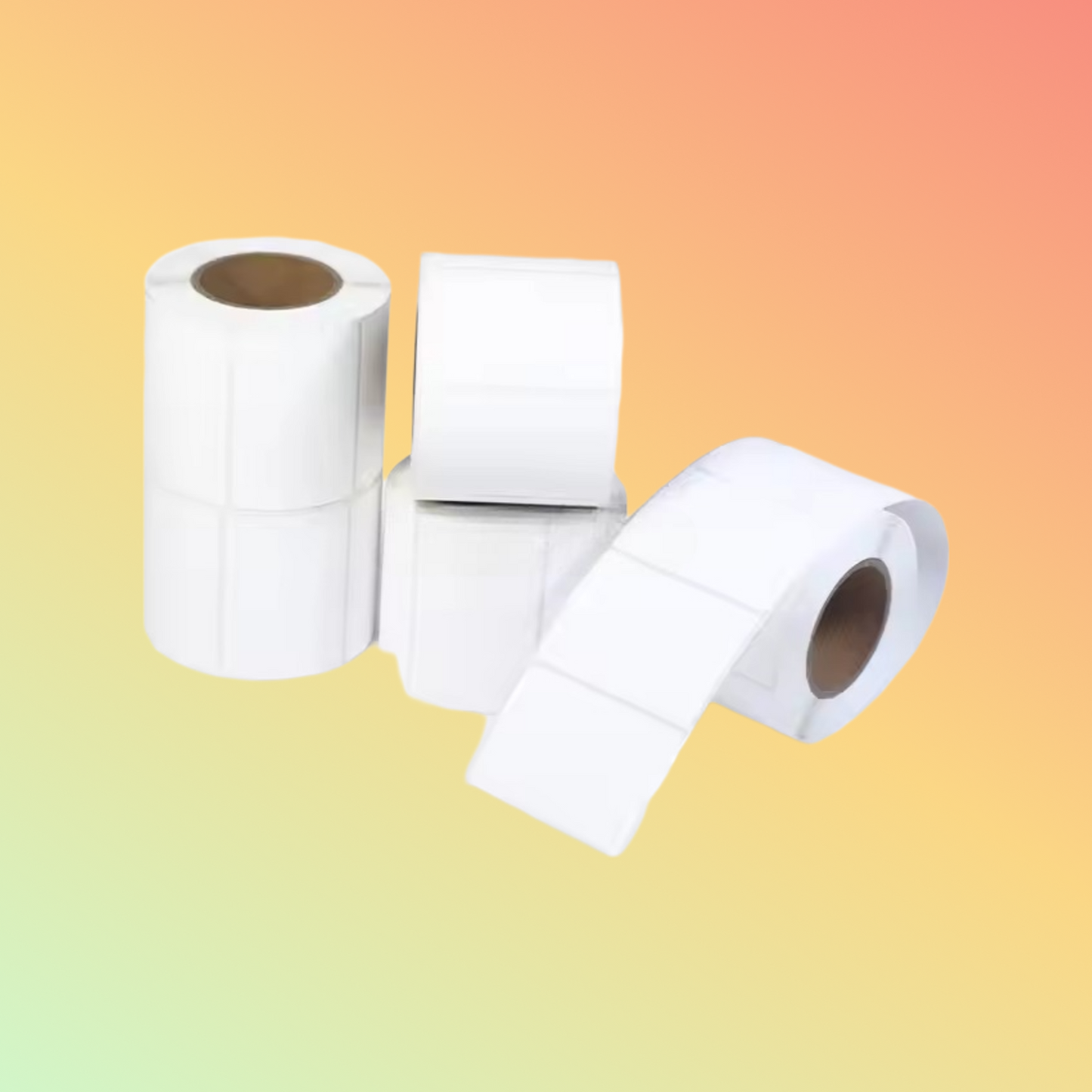 Custom 57x30 57x40 57x44 Thermal Adhesive Labels