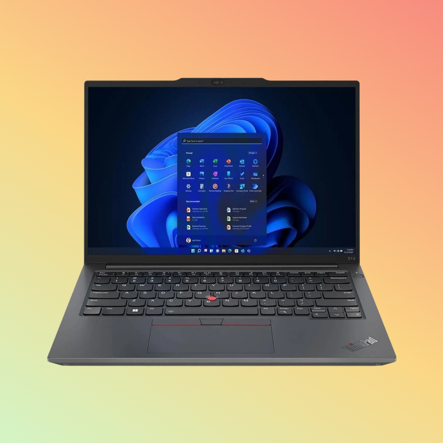 LENOVO THINKPAD E14 G5 Laptop - 13th Gen i7-13700H, 16GB, 512GB SSD, 14" WUXGA