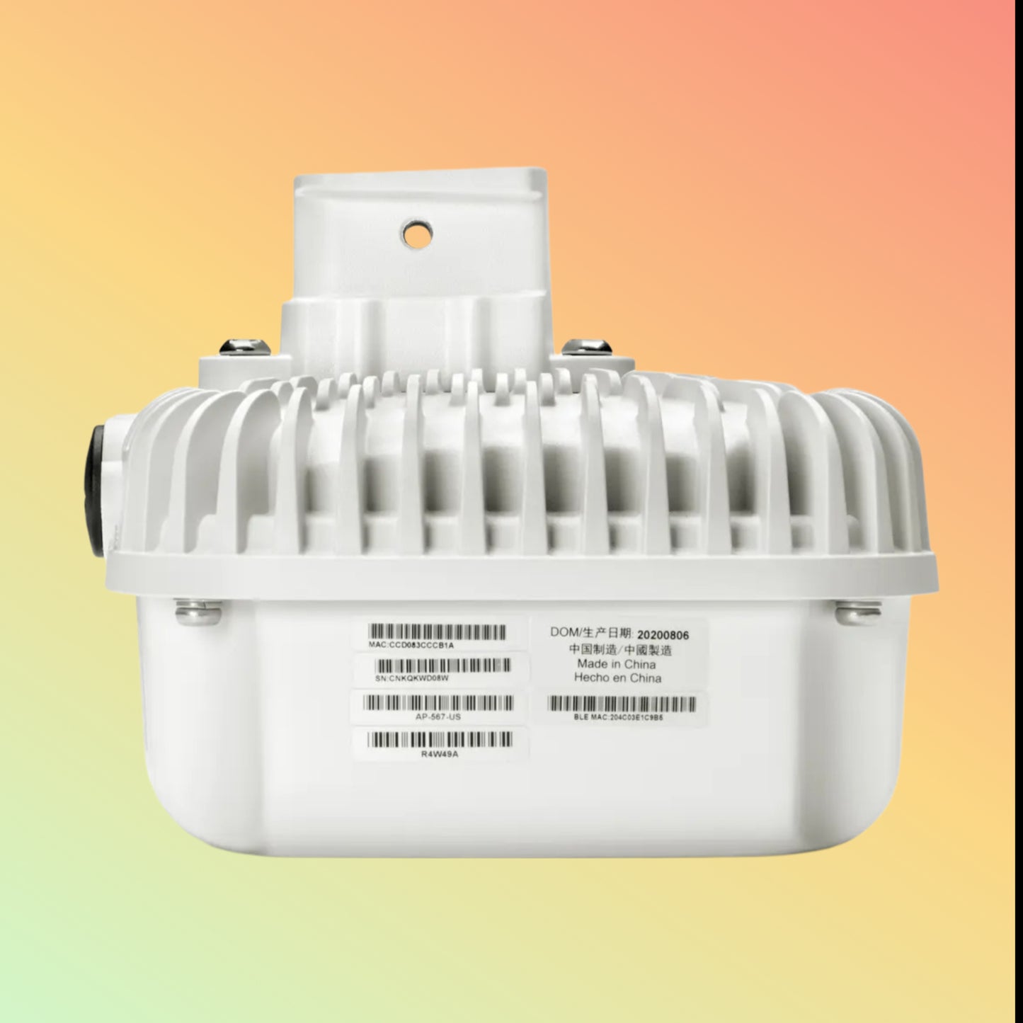 HPE Aruba AP‑565 Enterprise Wireless Access Point - Wi-Fi 6 Dual Band 1.2 Gbps @ 5 GHz