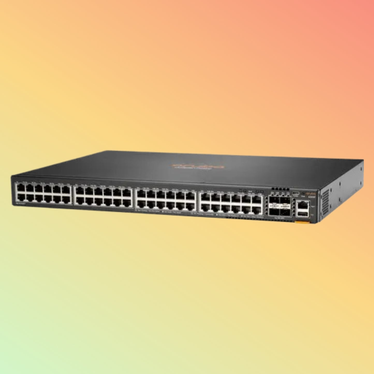 HPE Aruba CX 6300M (JL663A) Switch - 48 x Gigabit Ethernet Base-T Ports Ports RJ45, 4 x 1G/10G/25G/50G SFP ports