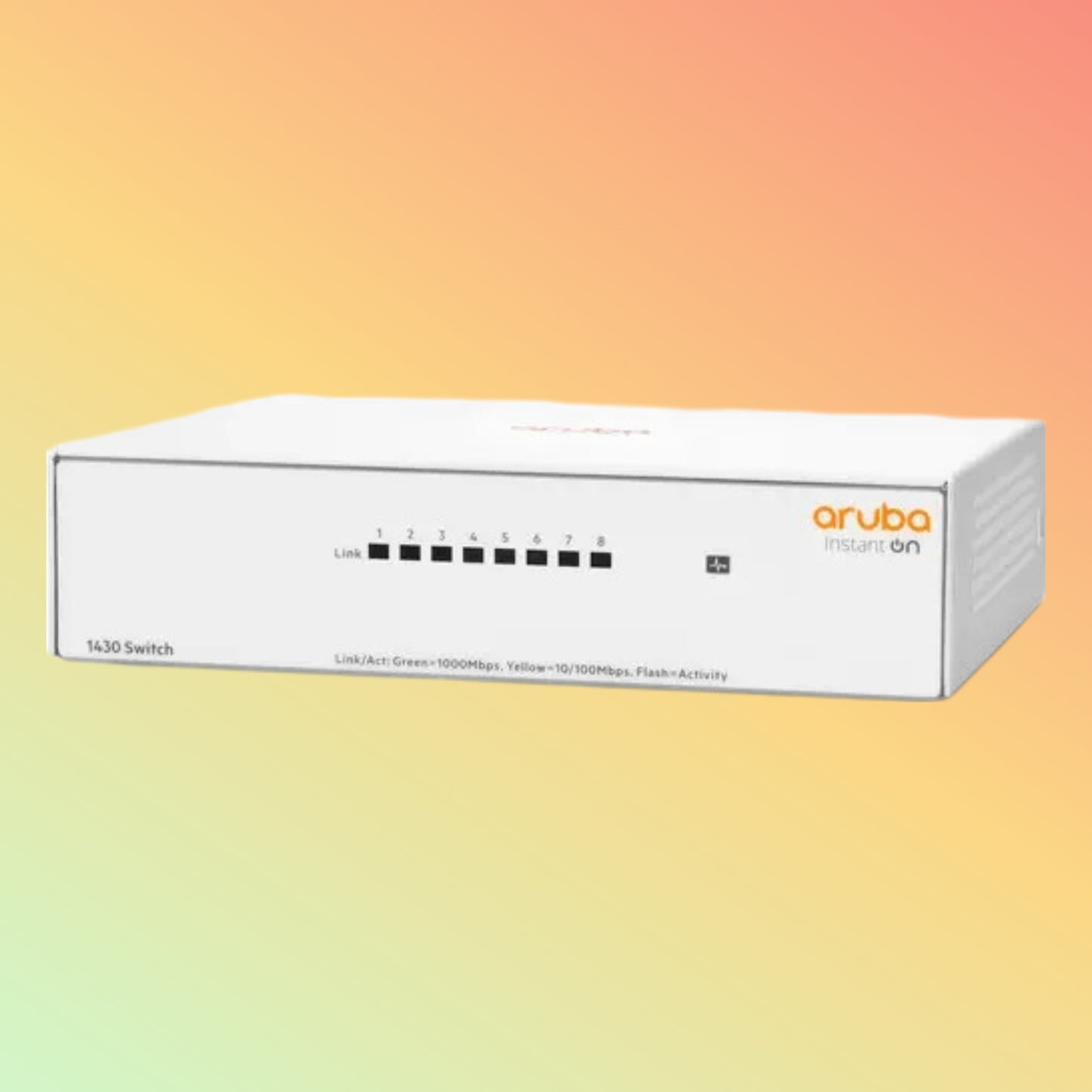 HPE Aruba Instant On 1430 (R8R45A) Switch - 8 x Gigabit Ethernet Ports RJ45