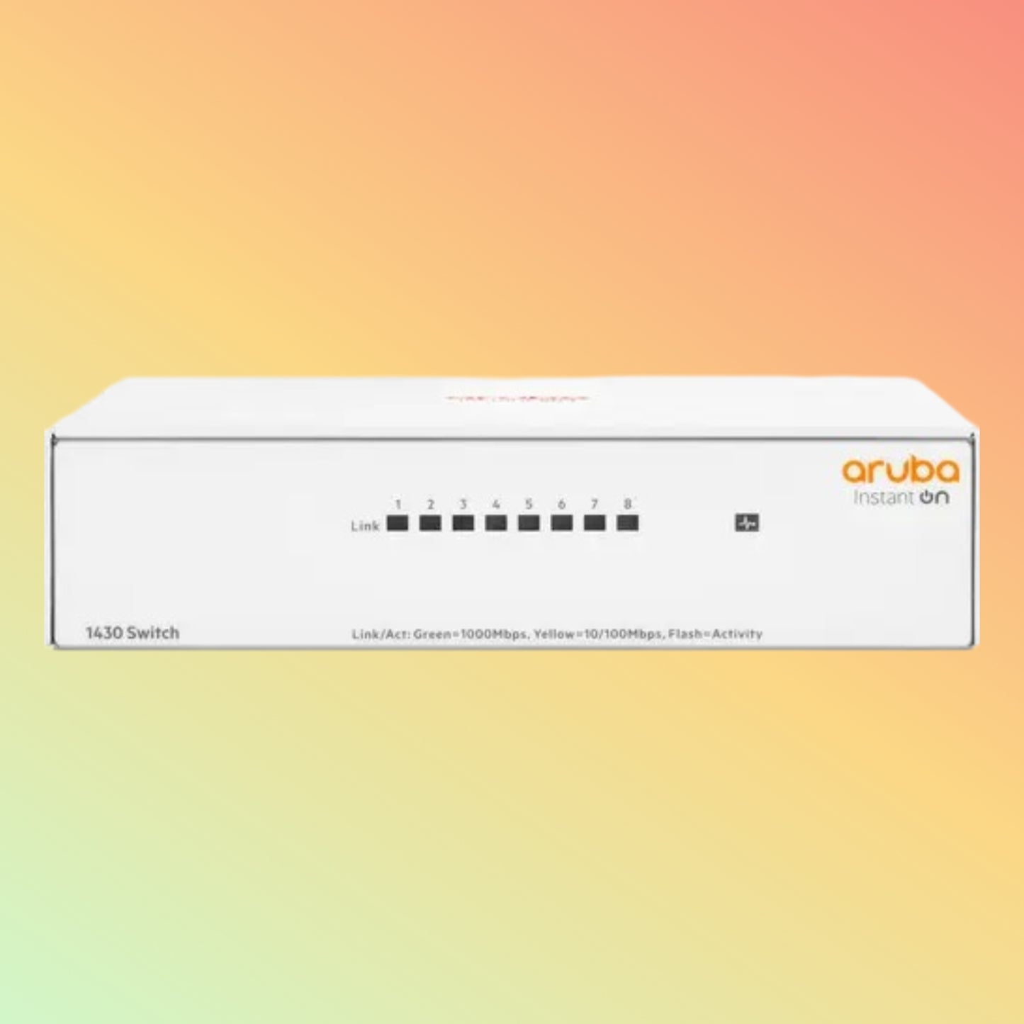 HPE Aruba Instant On 1430 (R8R45A) Switch - 8 x Gigabit Ethernet Ports RJ45
