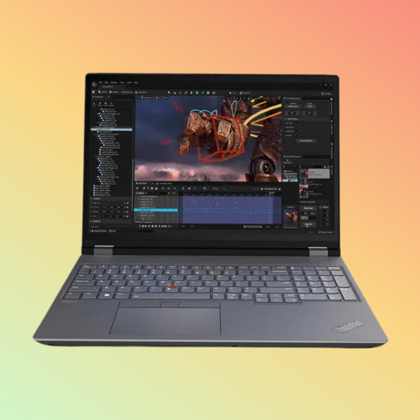 LENOVO THINKPAD P16 Gen 2 (2024) Workstation Laptop - 14th gen i7-14700HX, 16GB, 512GB SSD, NVIDIA RTX 1000 Ada 6GB, 16" WUXGA