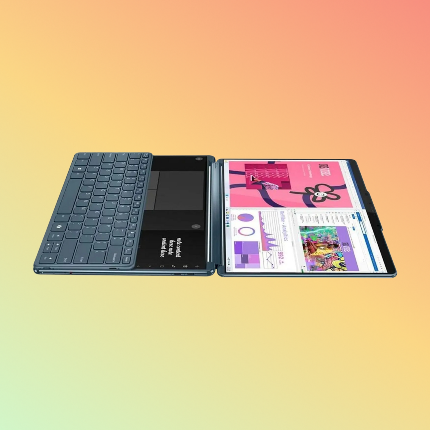 LENOVO YOGA BOOK 9 13IMU9 (2024) Laptop - Series 1 Ultra 7-155U, 16GB, 1TB SSD, 2 x 13.3" 2.8K Touch X360