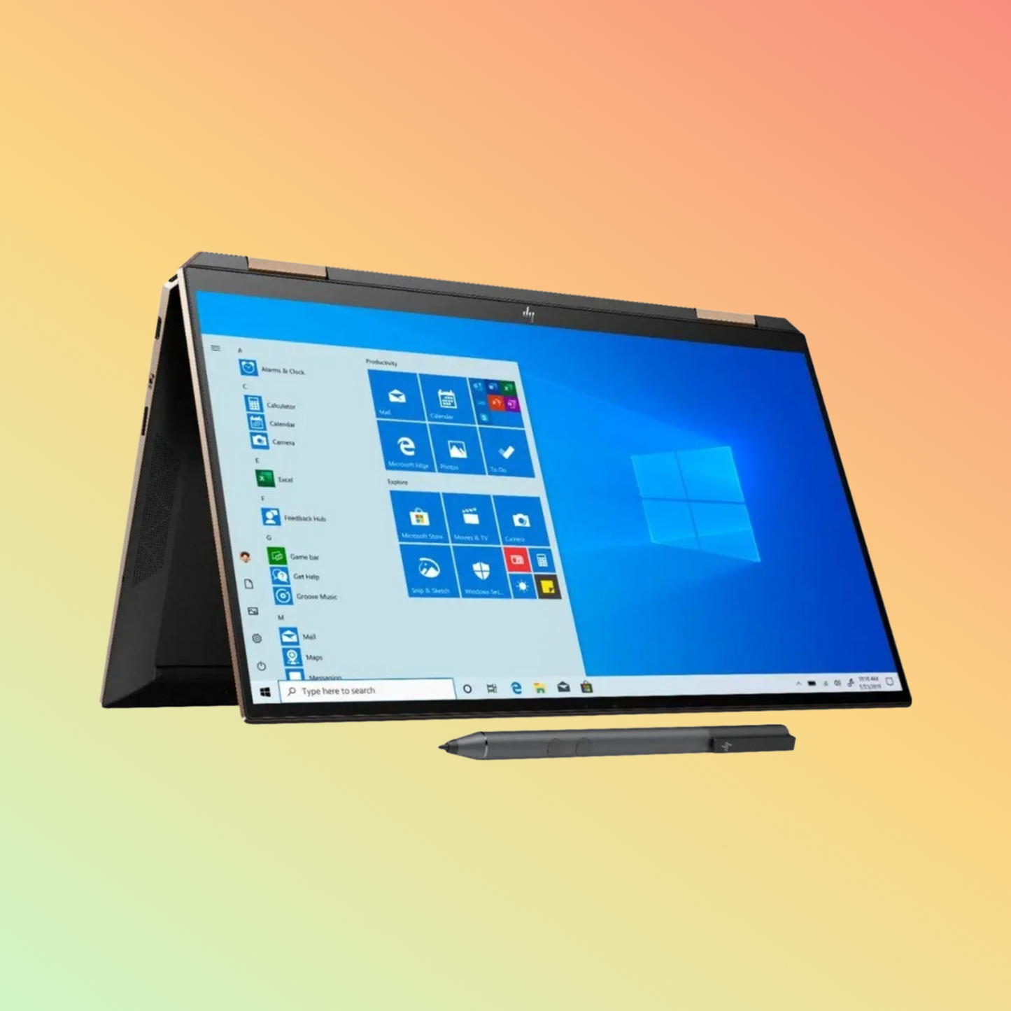HP SPECTRE 13t-AW000 Laptop - 10th Gen i7-1065G7, 16GB, 512GB SSD, 13.3" FHD TOUCH X360
