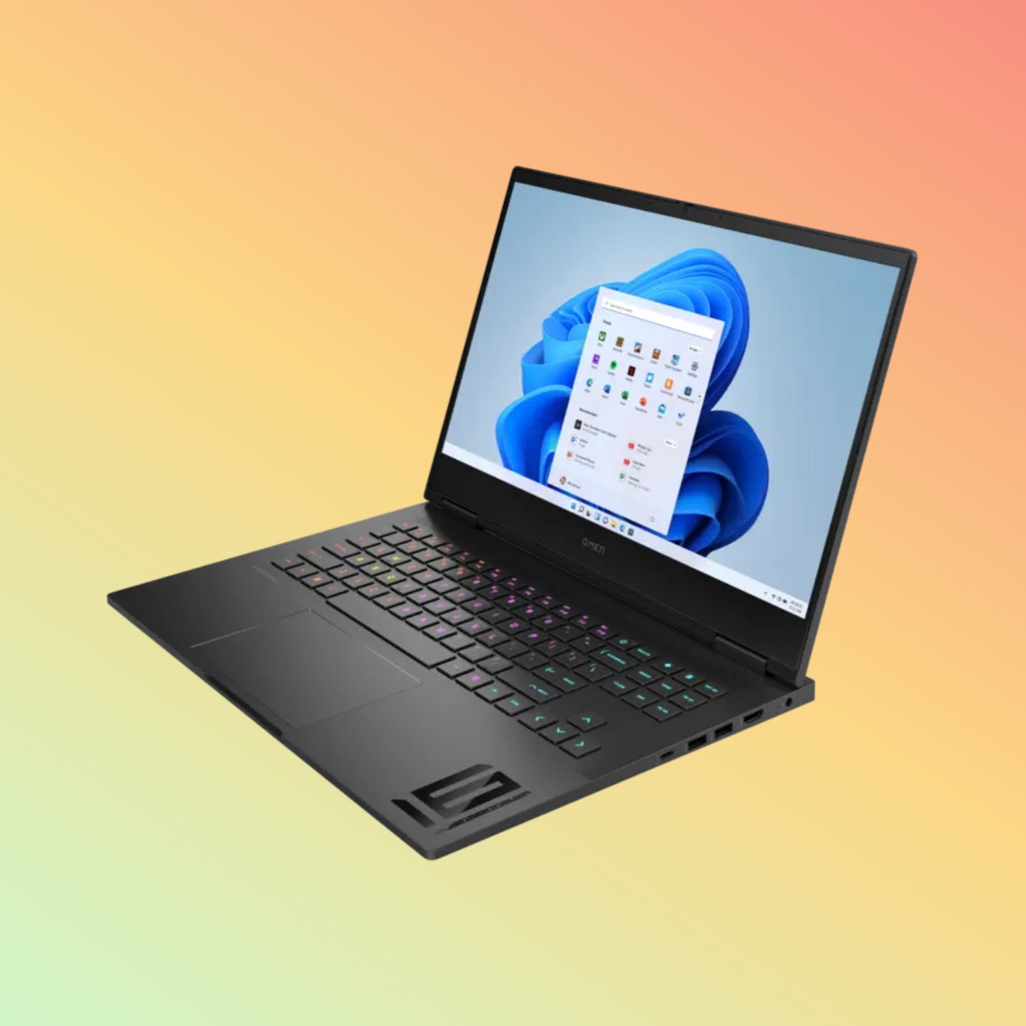 HP OMEN 16-B0004TX Gaming Laptop - 11th Core i7-11800H, 16GB, 512GB SSD, NVIDIA GEFORCE RTX 3050 Ti 4GB, 16.1" FHD
