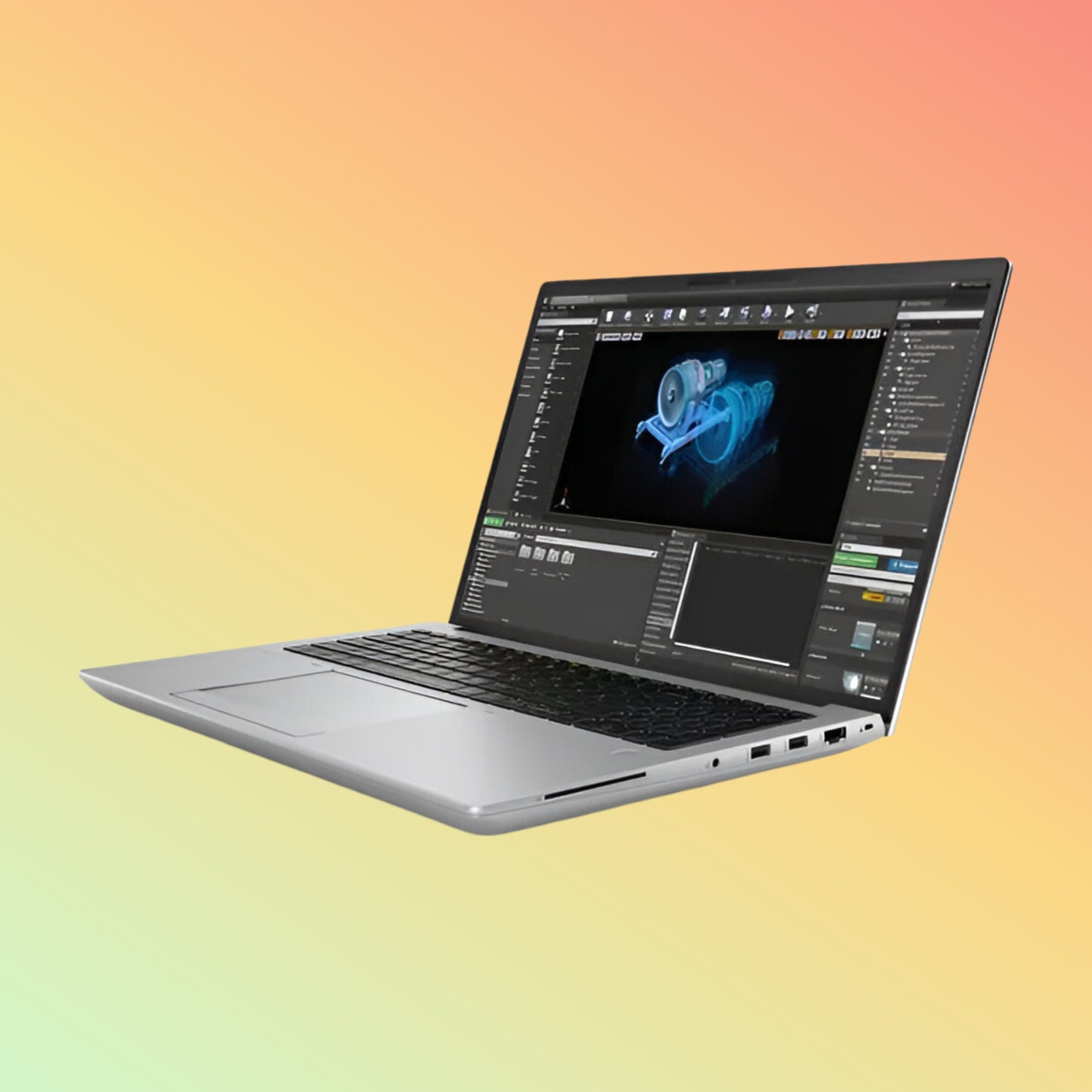 HP ZBOOK FURY 16 G10 Mobile Workstation - 13th Gen i7-13850HX vPro, 16GB, 512GB SSD, NVIDIA RTX 2000 8GB 16" WUXGA