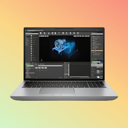 HP ZBOOK FURY 16 G10 Mobile Workstation - 13th Gen i7-13850HX vPro, 16GB, 512GB SSD, NVIDIA RTX 2000 8GB 16" WUXGA