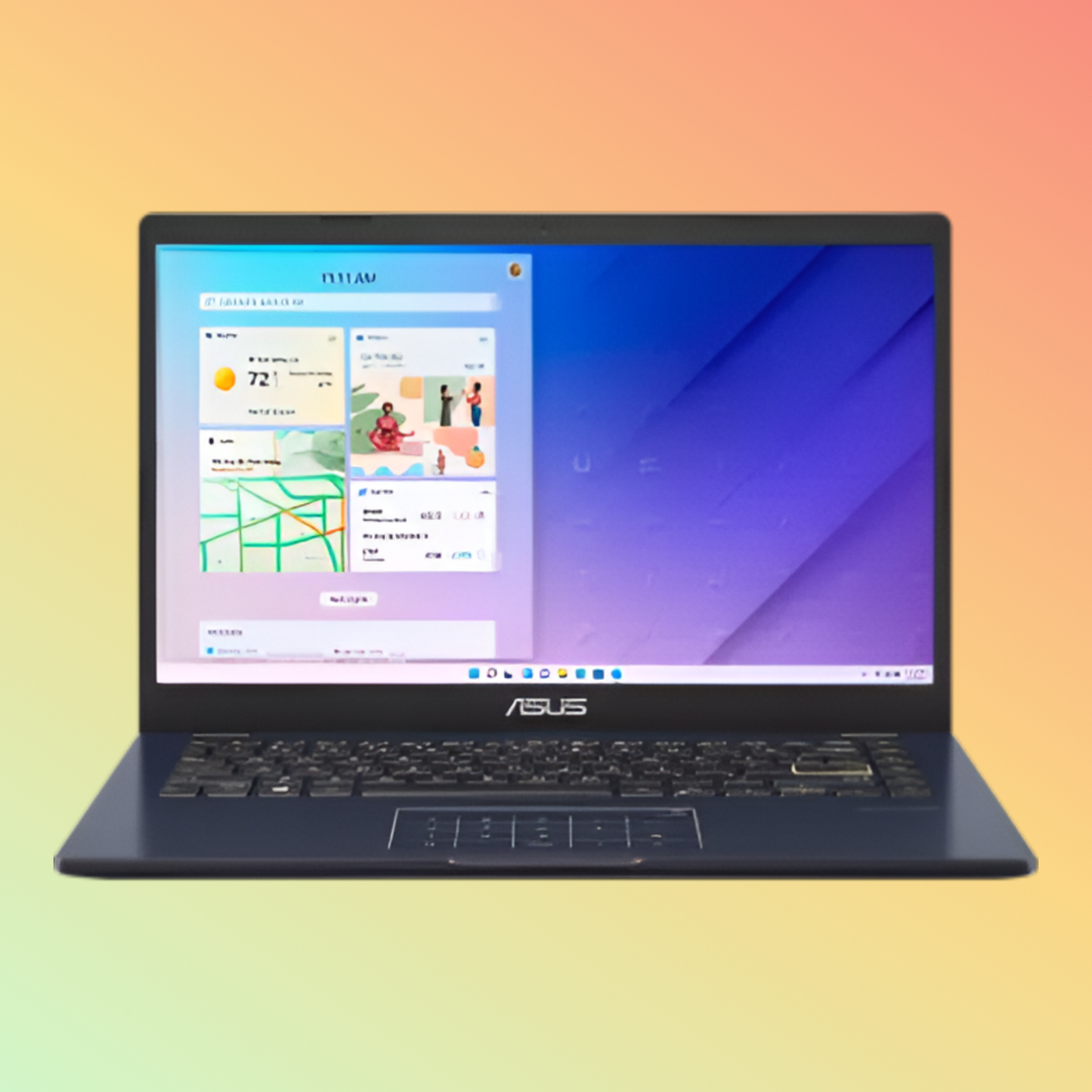 ASUS E210MA Laptop - Intel Celeron N4020, 4GB, 64G eMMC +128GB SSD, 11.6" HD