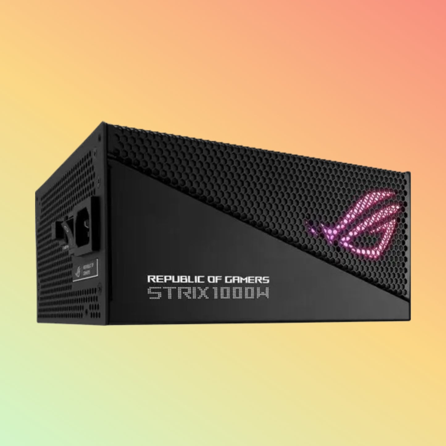 ASUS ROG-STRIX-1200G Power Supply - ATX 3.0, 80Plus Gold, 135 mm Fan Size, 1000W, ARGB