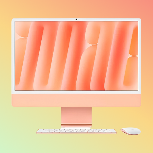 Apple iMac 24'' 4.5K (2024), M4, 10-Core CPU, 16GB, 256GB SSD, Orange