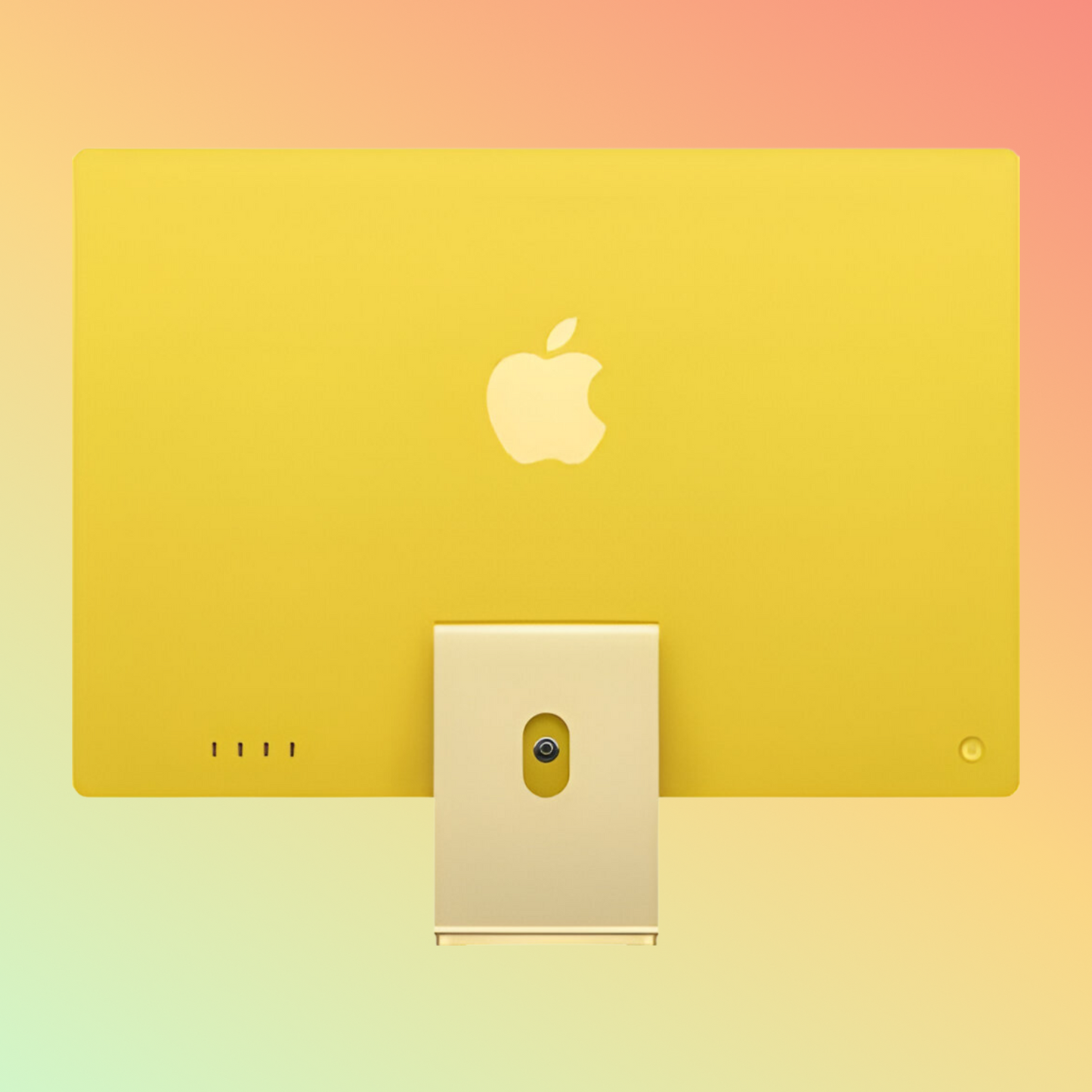 Apple iMac 24'' 4.5K (2024), M4, 10-Core CPU, 16GB RAM, 256GB SSD, Yellow