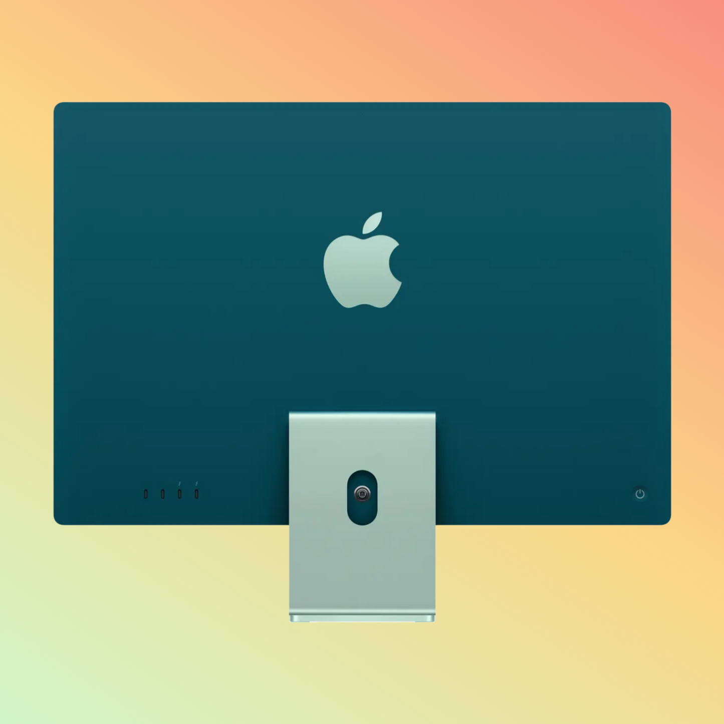 Apple iMac 24'' 4.5K (2021), M1, 8GB RAM, 512GB SSD, Green