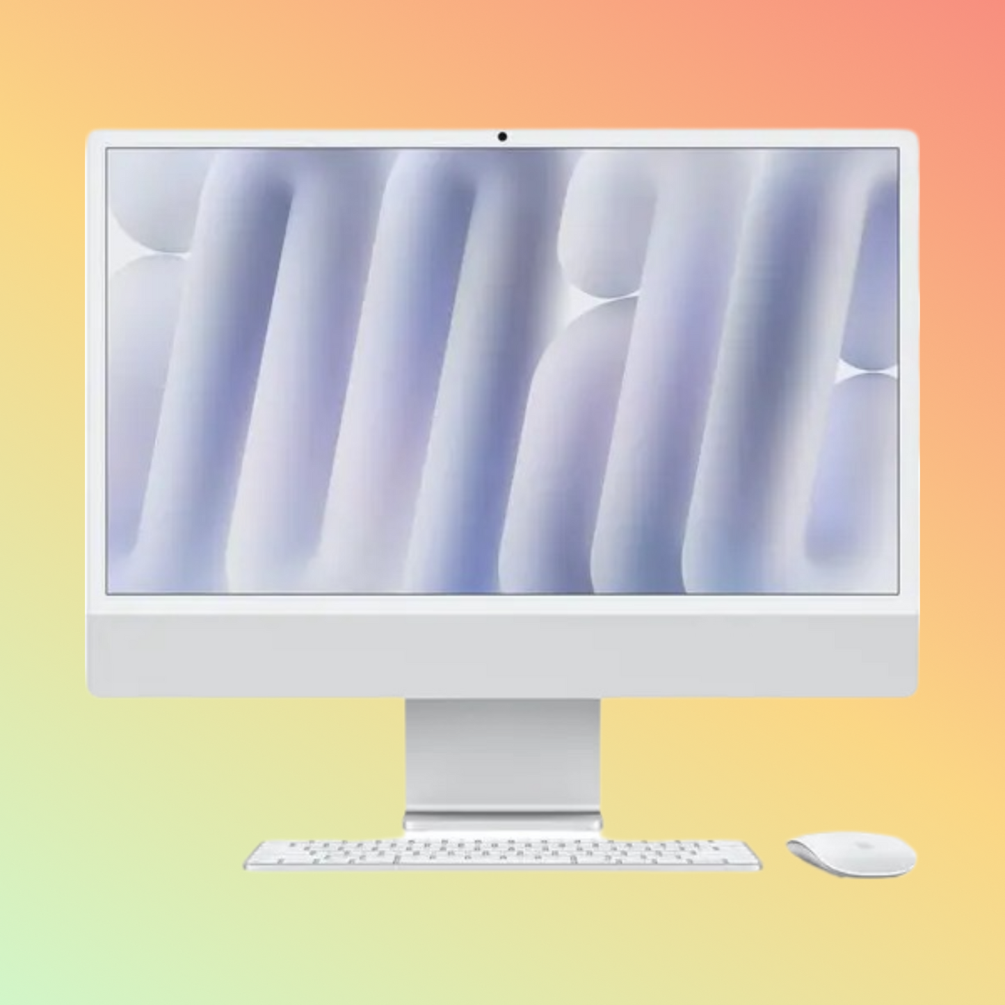 APPLE Z1EJ000AL (2024) iMac - M4 Chip 10-Core CPU, 24GB, 1TB SSD, 10-Core GPU | 16-Core Neural Engine, 24" 4.5K (4480 x 2520) (Silver)