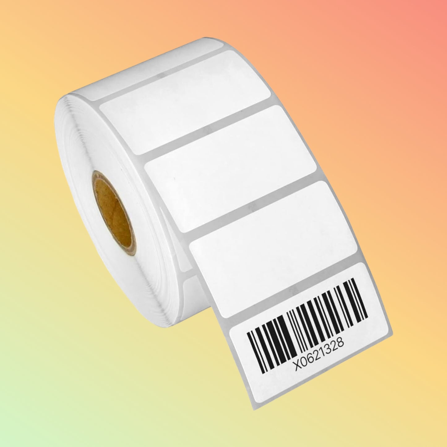 BARCODE LABEL (2500 PER ROLL) 38mmX25mm