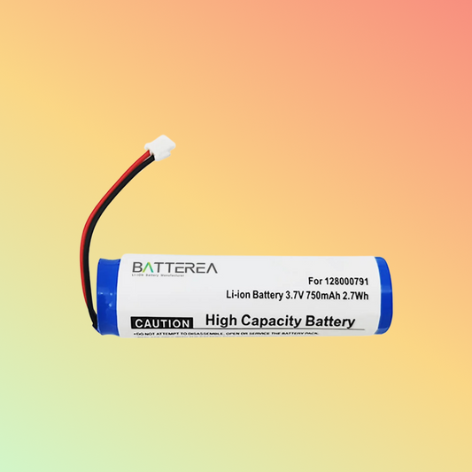 BATTEREA 3.7V 750mAh replacement for Datalogic Quickscan Mobile 2130 replaces 128000791 Li-ion