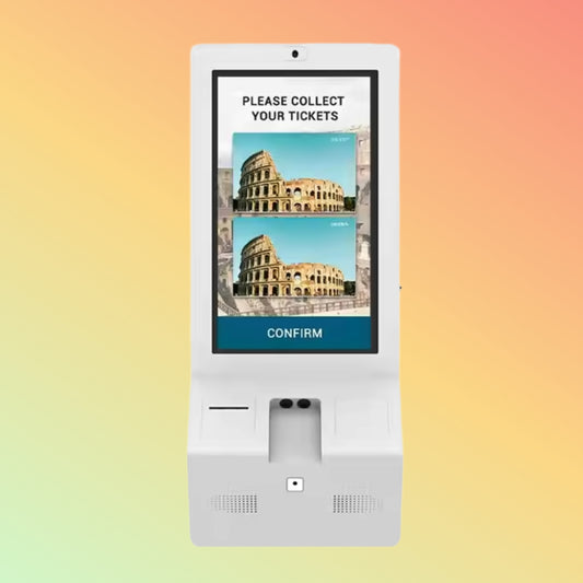MAKEN Wall Mount Touch Interactive Payment Machine Terminal Automated Self Ticketing Kiosk