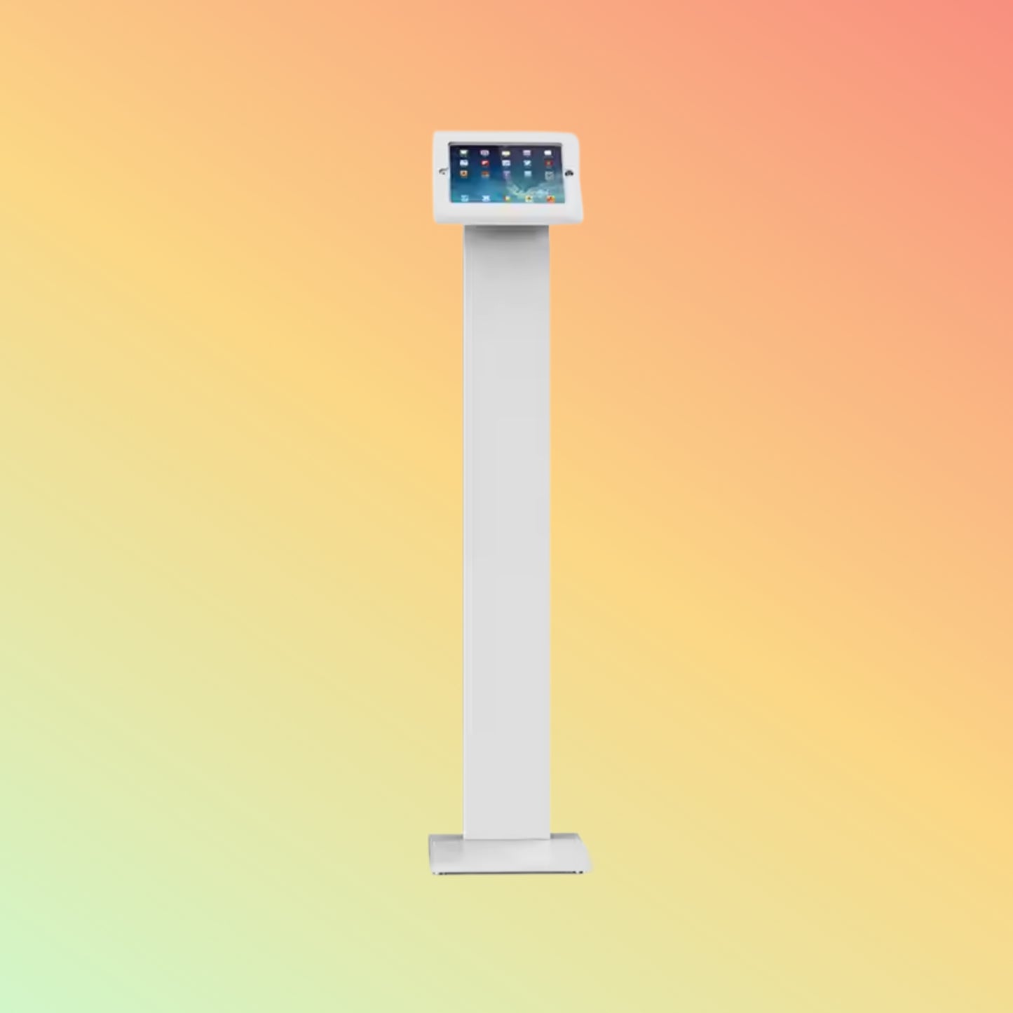 MAKEN SF-1102 Floor Standing Commercial Tablet Stand Rotating Tablet Stand For Ipad 10.2