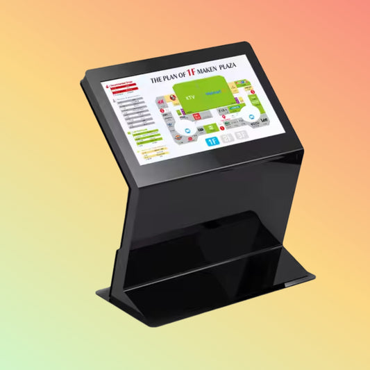 MAKEN Floor Stand shopping mall 43 inch interactive multi touch screen indoor information kiosk