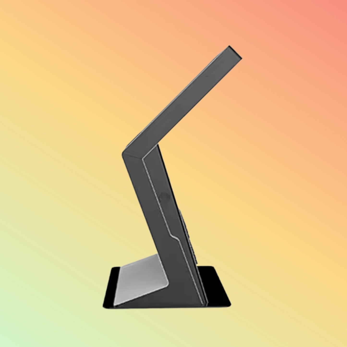 MAKEN 43 inch LCD display Z type floorstanding information advertising kiosk For Hospital/Bank/Shopping Mall