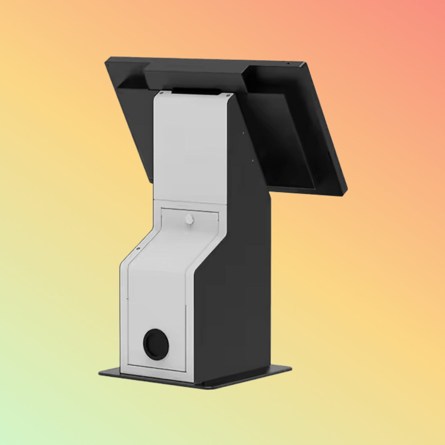 MAKEN Library and Hotel 21.5-inch HD Touchscreen Self-Service Check-In Card Dispenser Kiosk