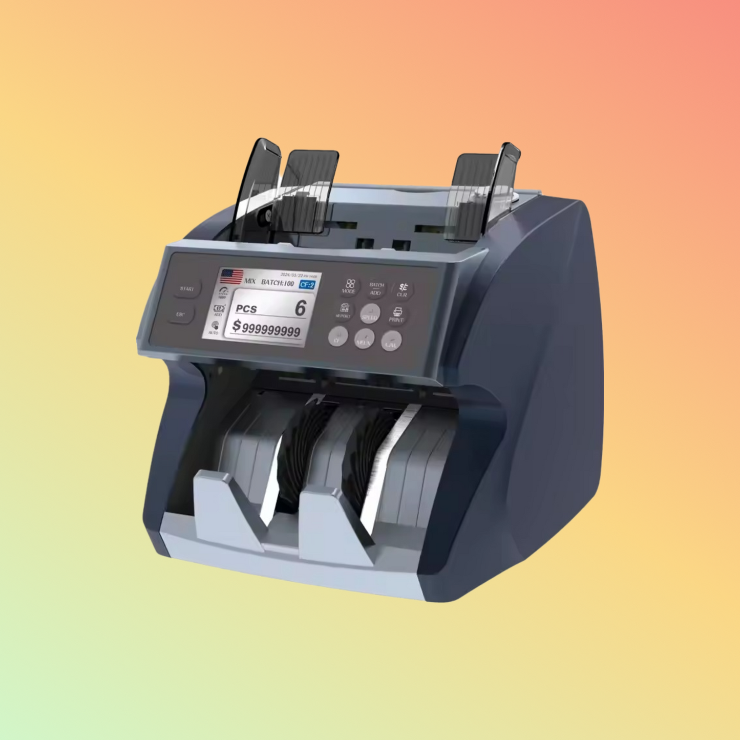 NUMEN automatic heavy duty banknote bill counter and sorting machine