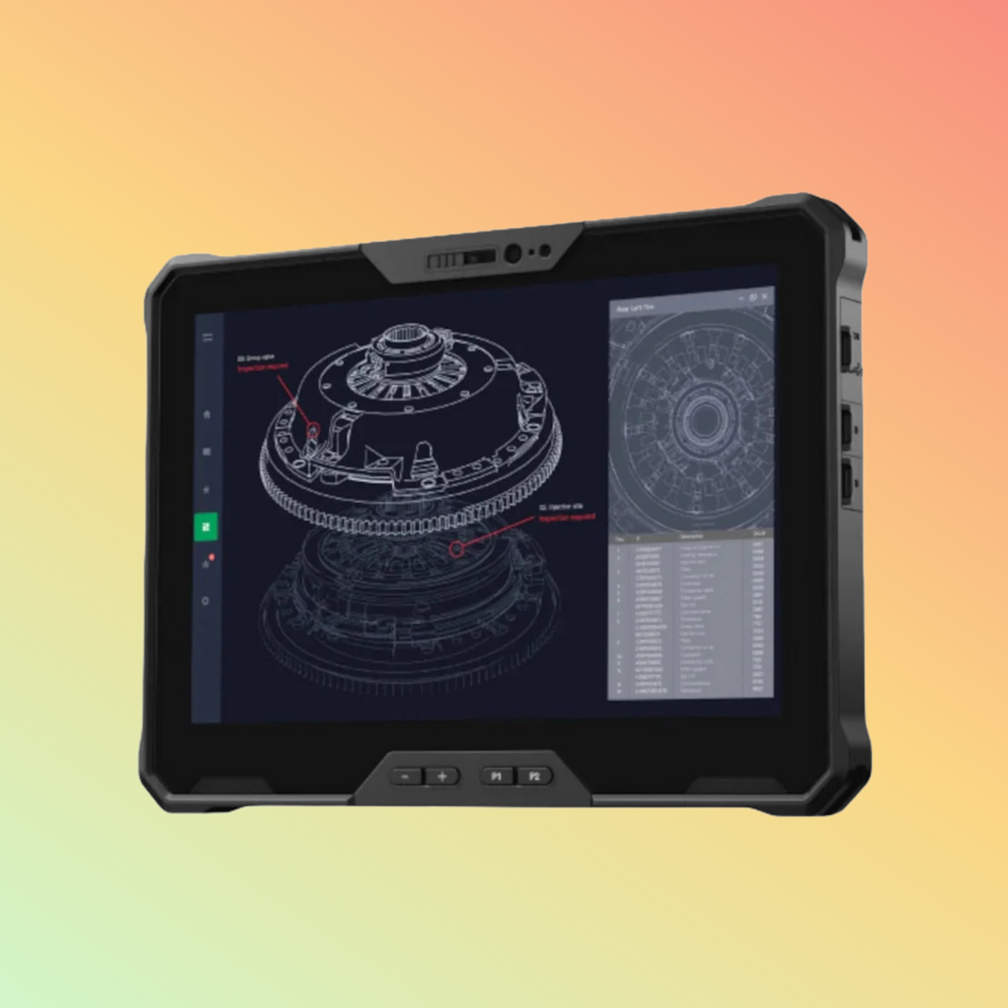 Dell Latitude 7030 Rugged Extreme Tablet, Intel Core i5-1240U, 16GB, 256GB SSD