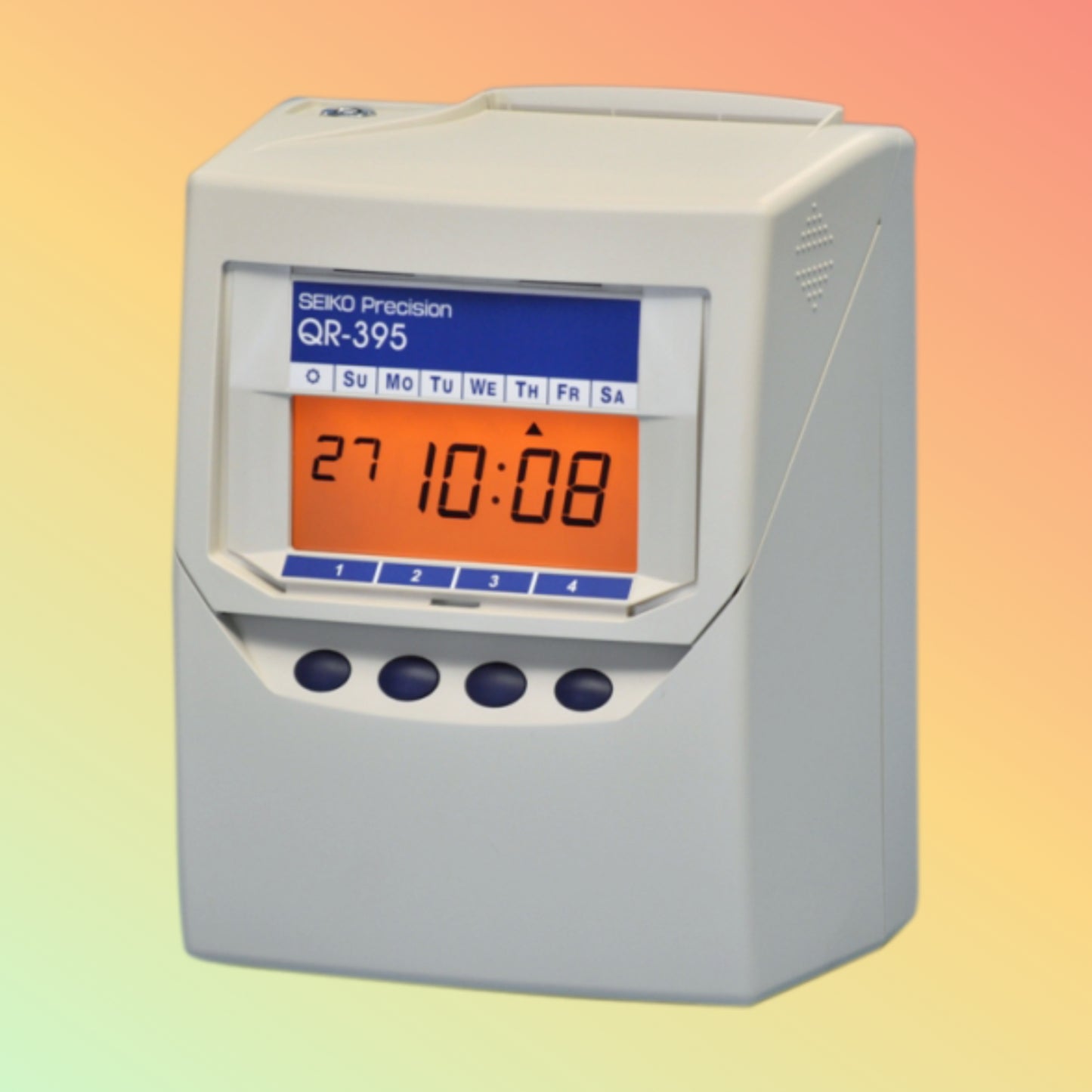 Reconditioned QR-395 Time clock